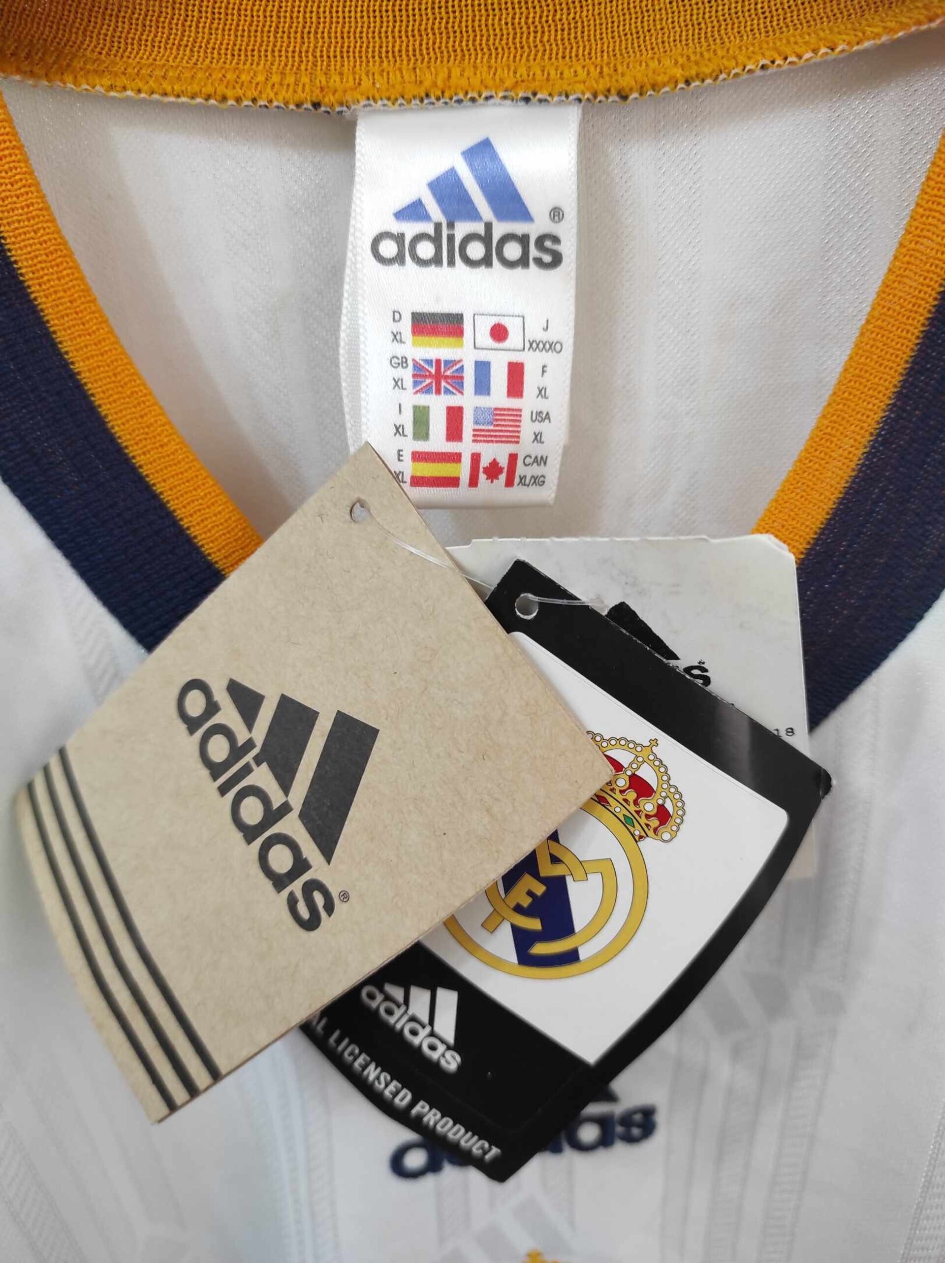 REAL MADRID 90s Training BNWT XL - 2