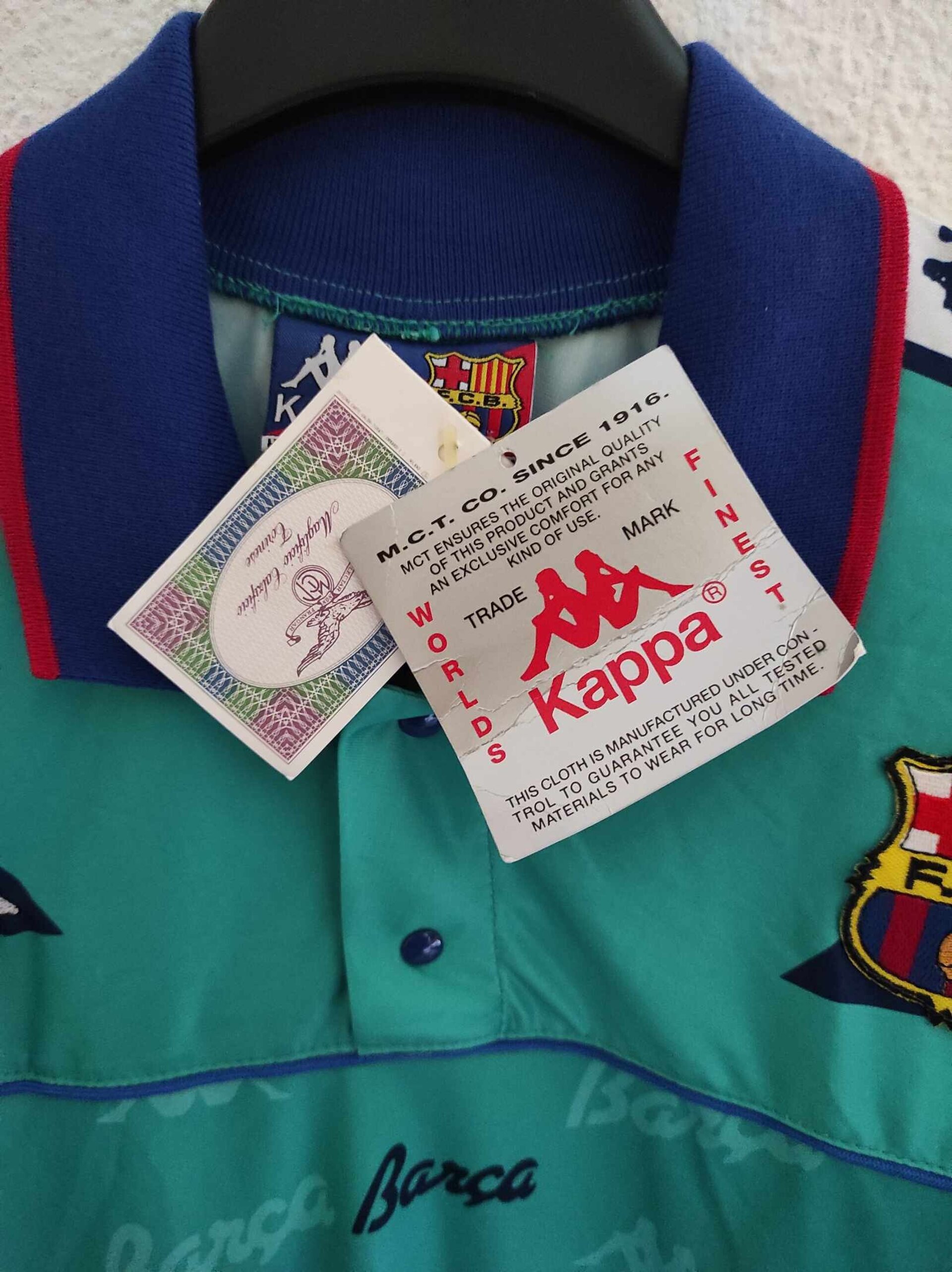 FC BARCELONA 1992-1993 away BNWT L - 2