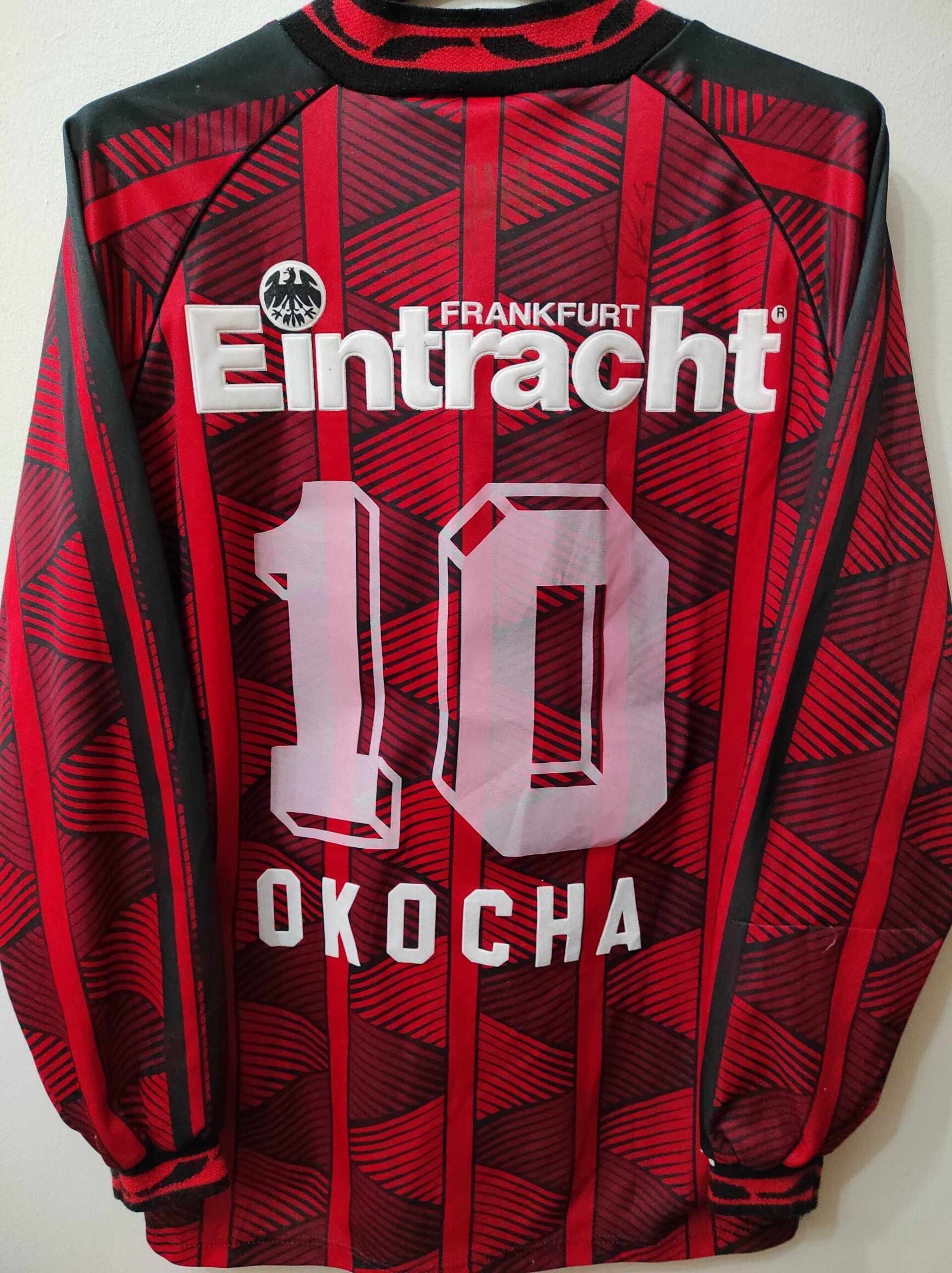 EINTRACHT FRANKFURT 1995-1996 Okocha 10 M - 1