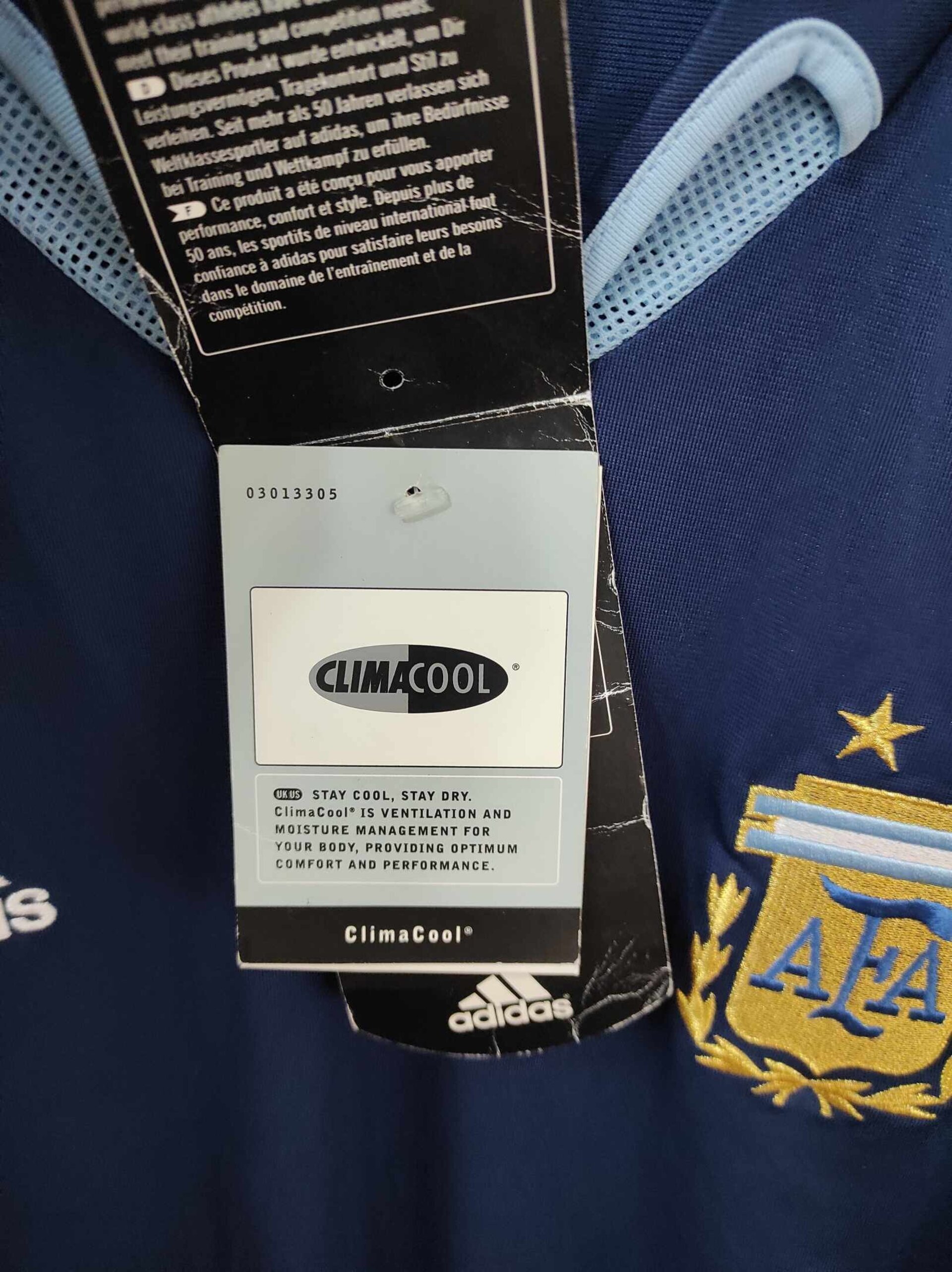 ARGENTINA 2004-2005 BNWT away L - 3