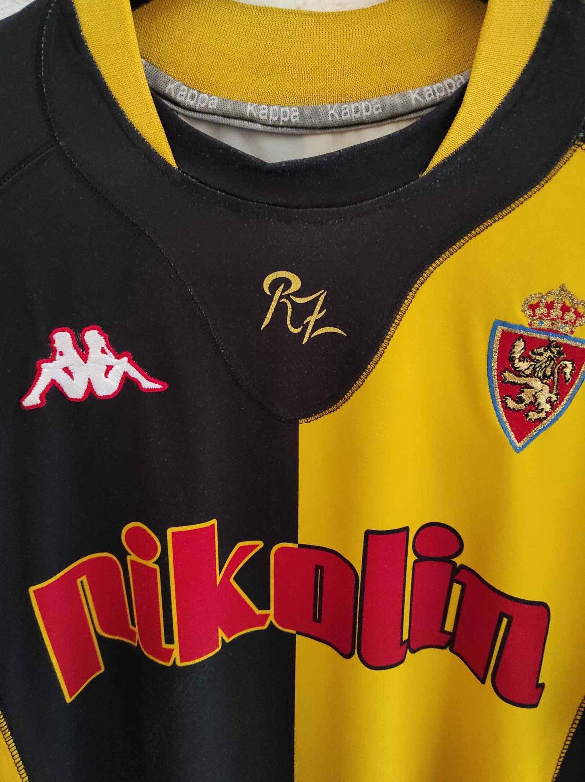REAL ZARAGOZA 2001-2002 away Aragón 8 XXL - 6