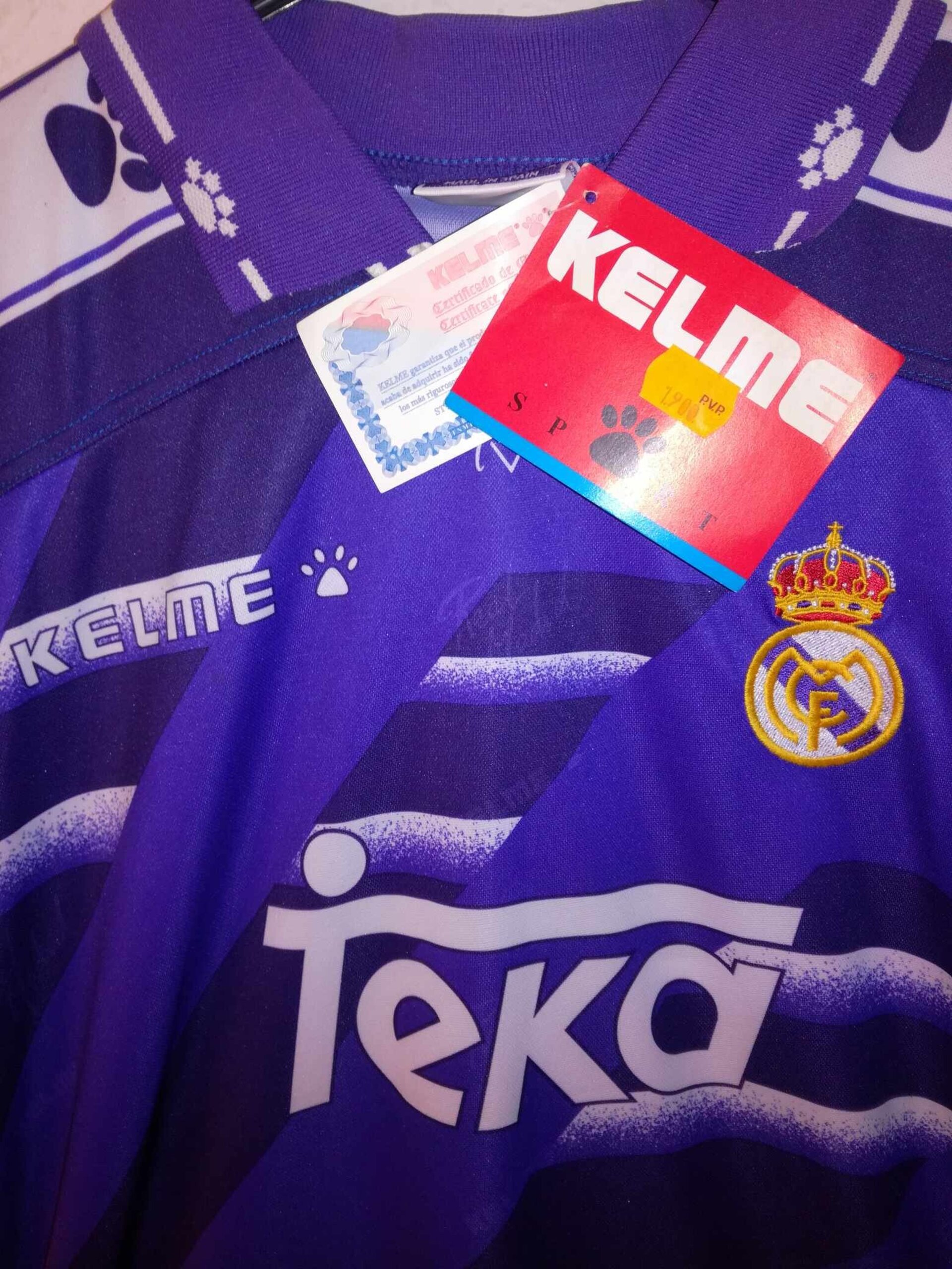 REAL MADRID 1994-1995 BNWT L - 4