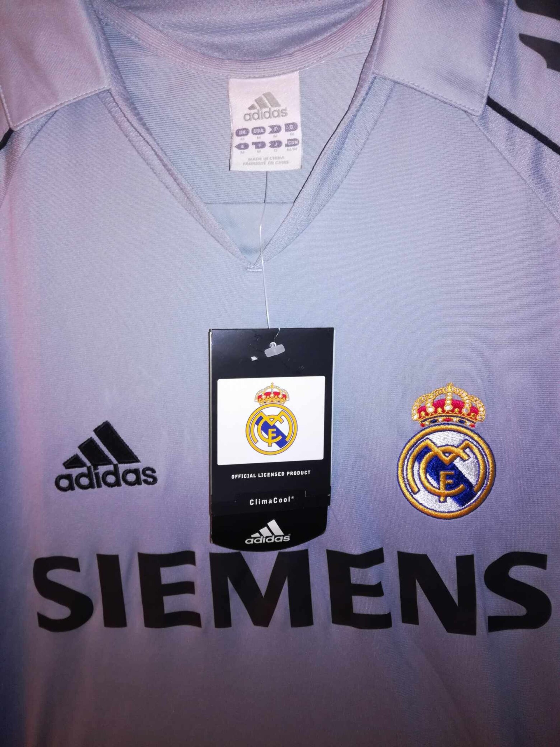 REAL MADRID 2005-2006 BNWT away M - 7