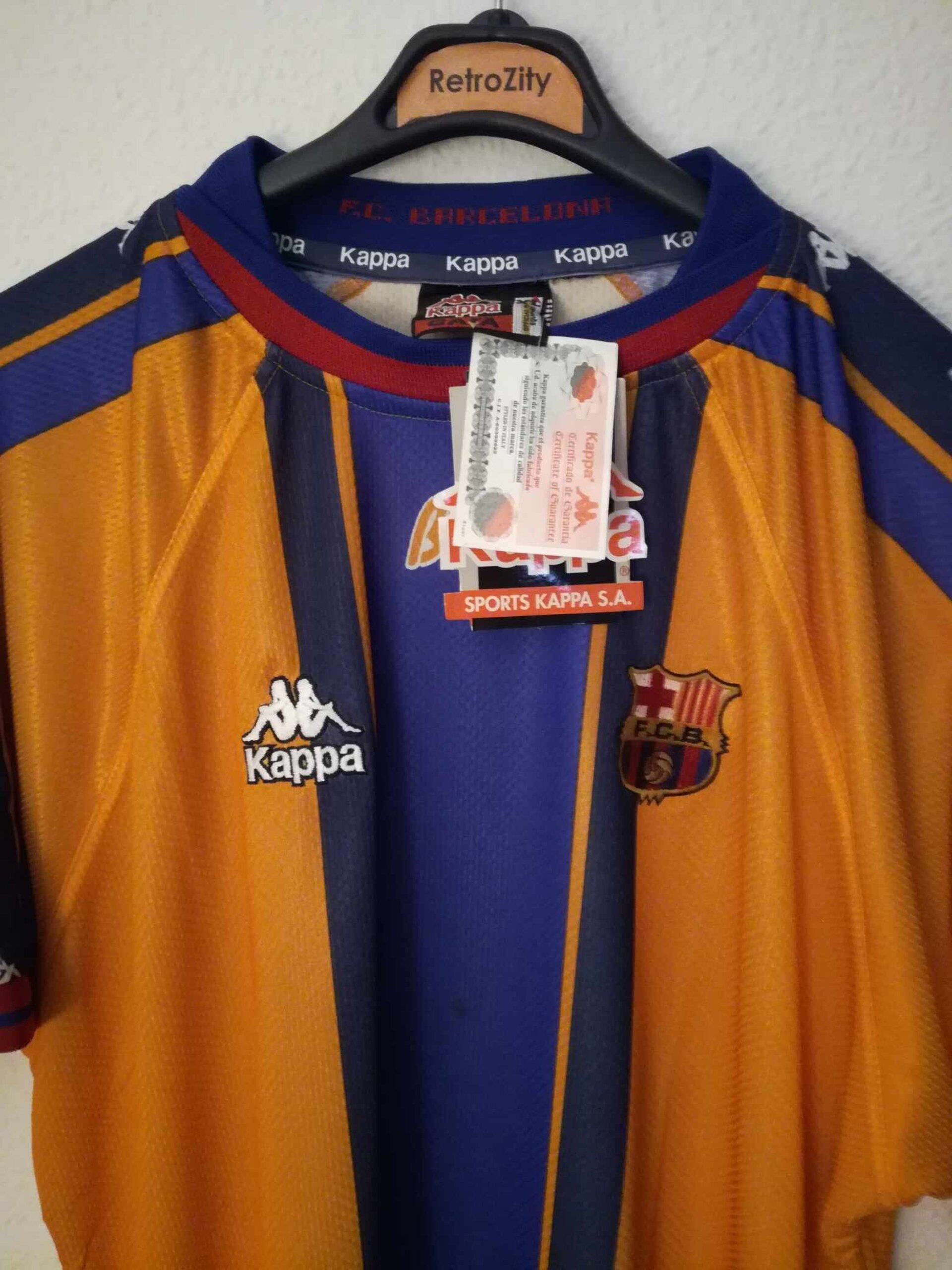FC BARCELONA 1997-1998 away BNWT XL - 4