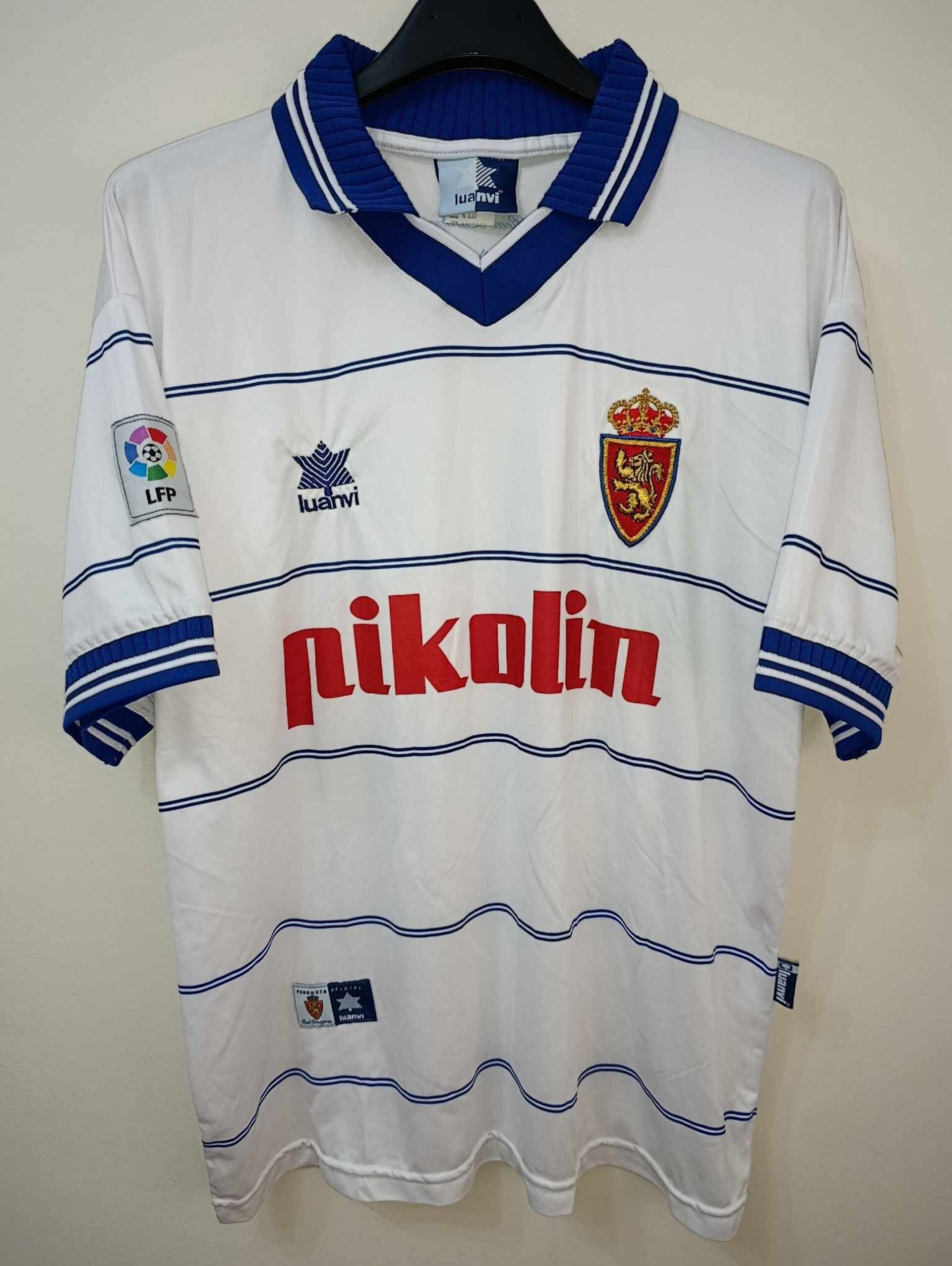 REAL ZARAGOZA 1999-2000 number 15 L - 1