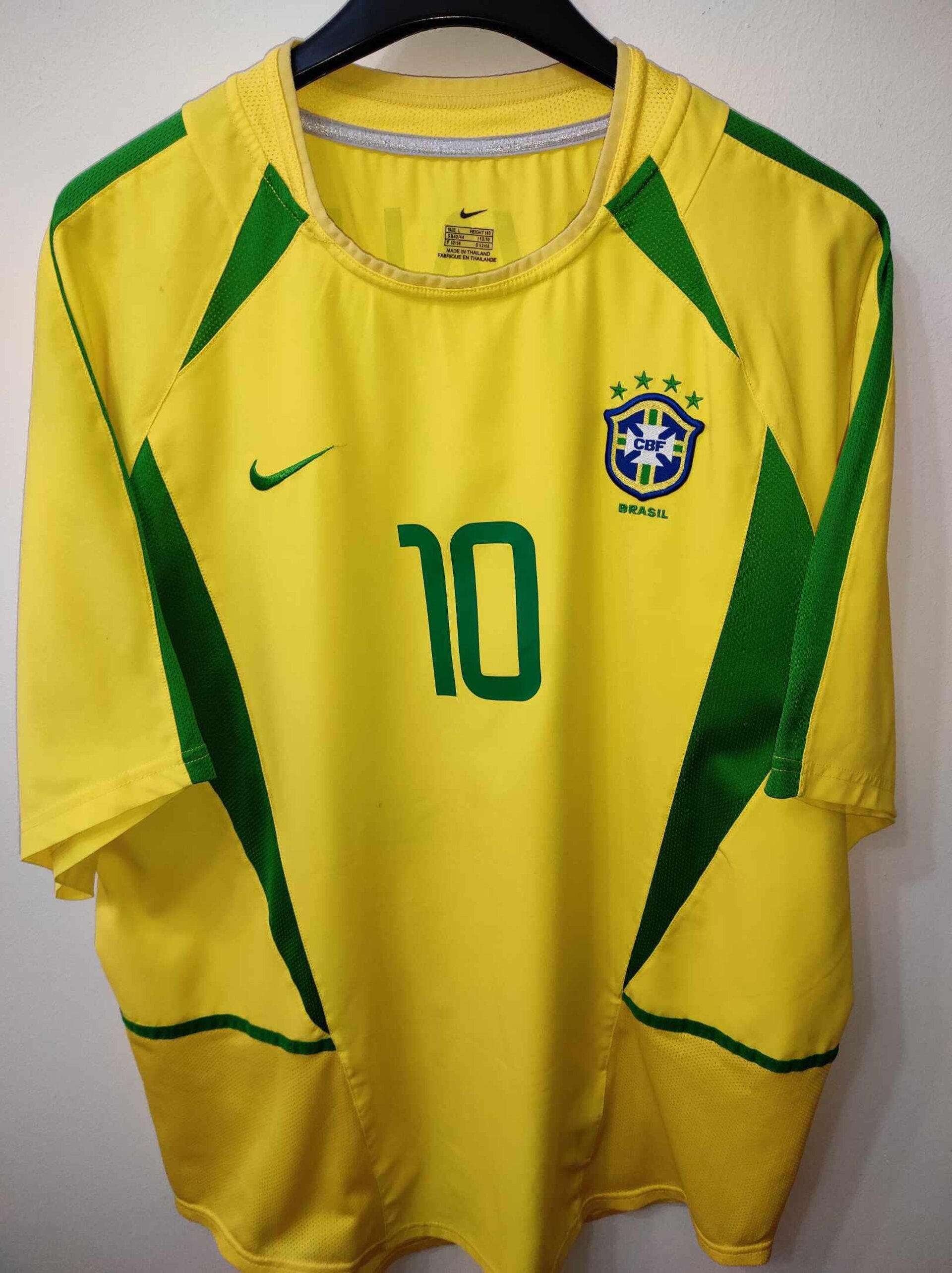 BRAZIL 2002 World Cup Rivaldo 10 L - 2