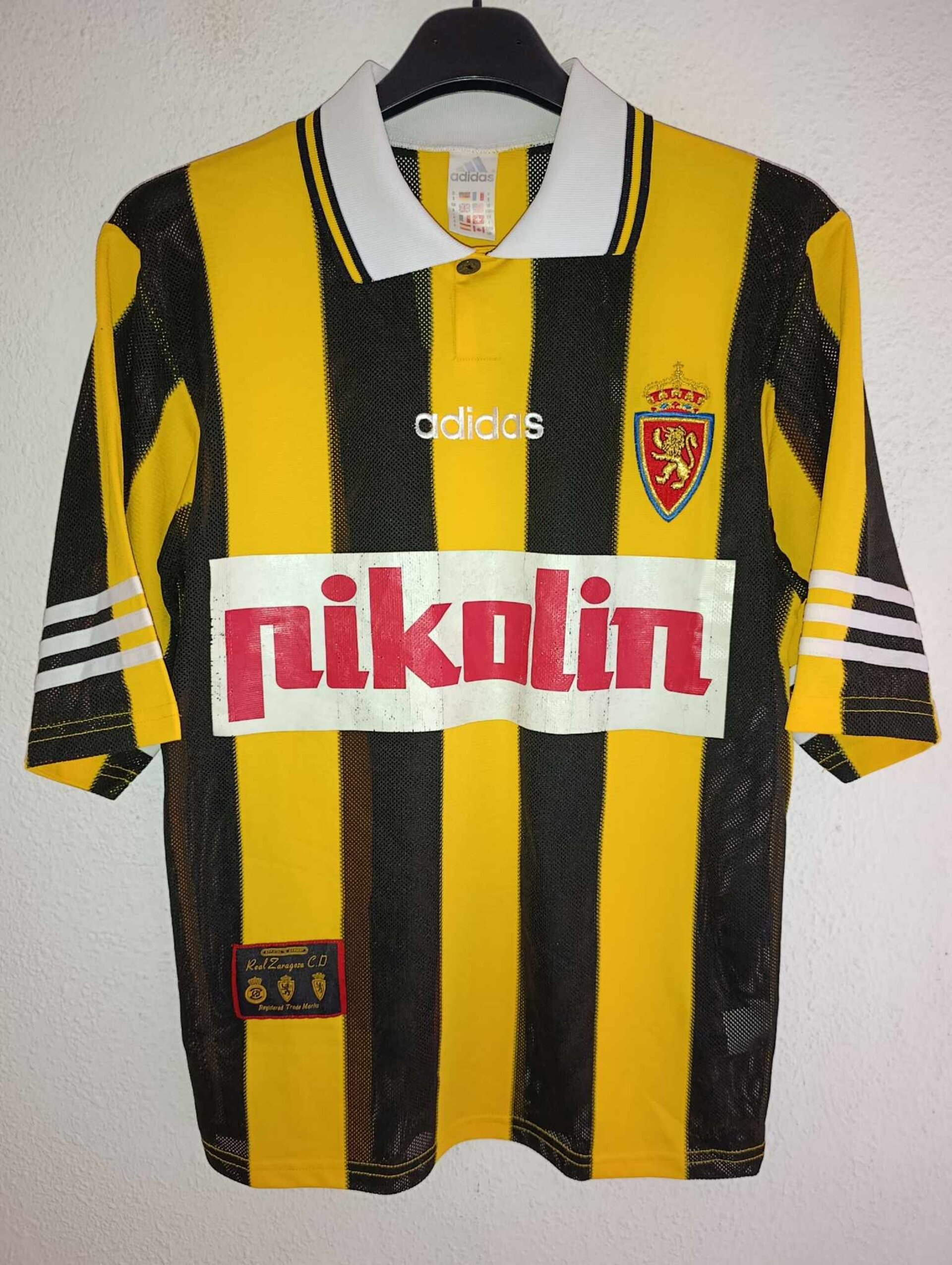 REAL ZARAGOZA 1996-1997 away S - 1