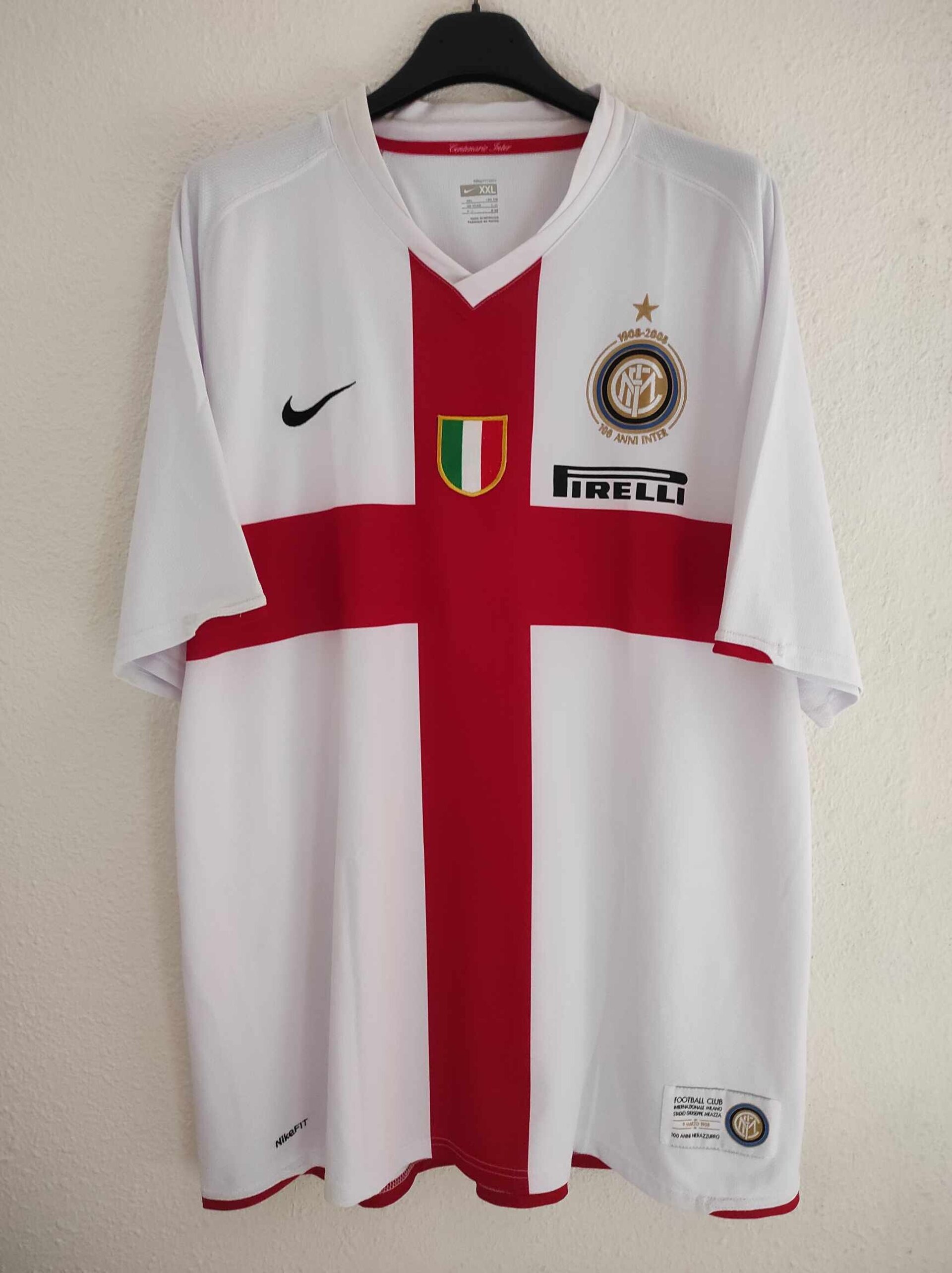 INTER MILAN 2007-2008 Centenary away XXL - 1