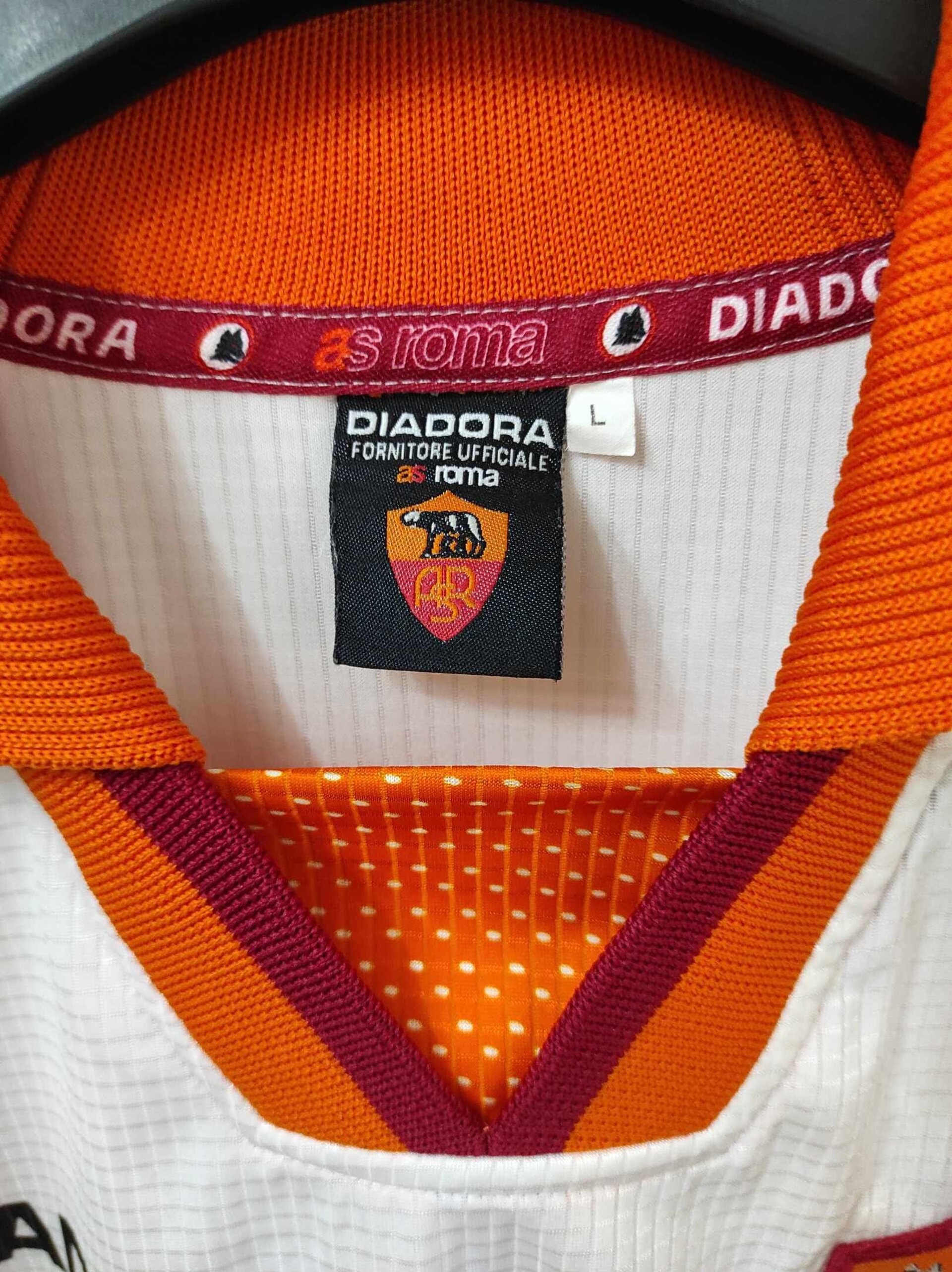 AS ROMA 1997-1998 away Totti 10 L - 4