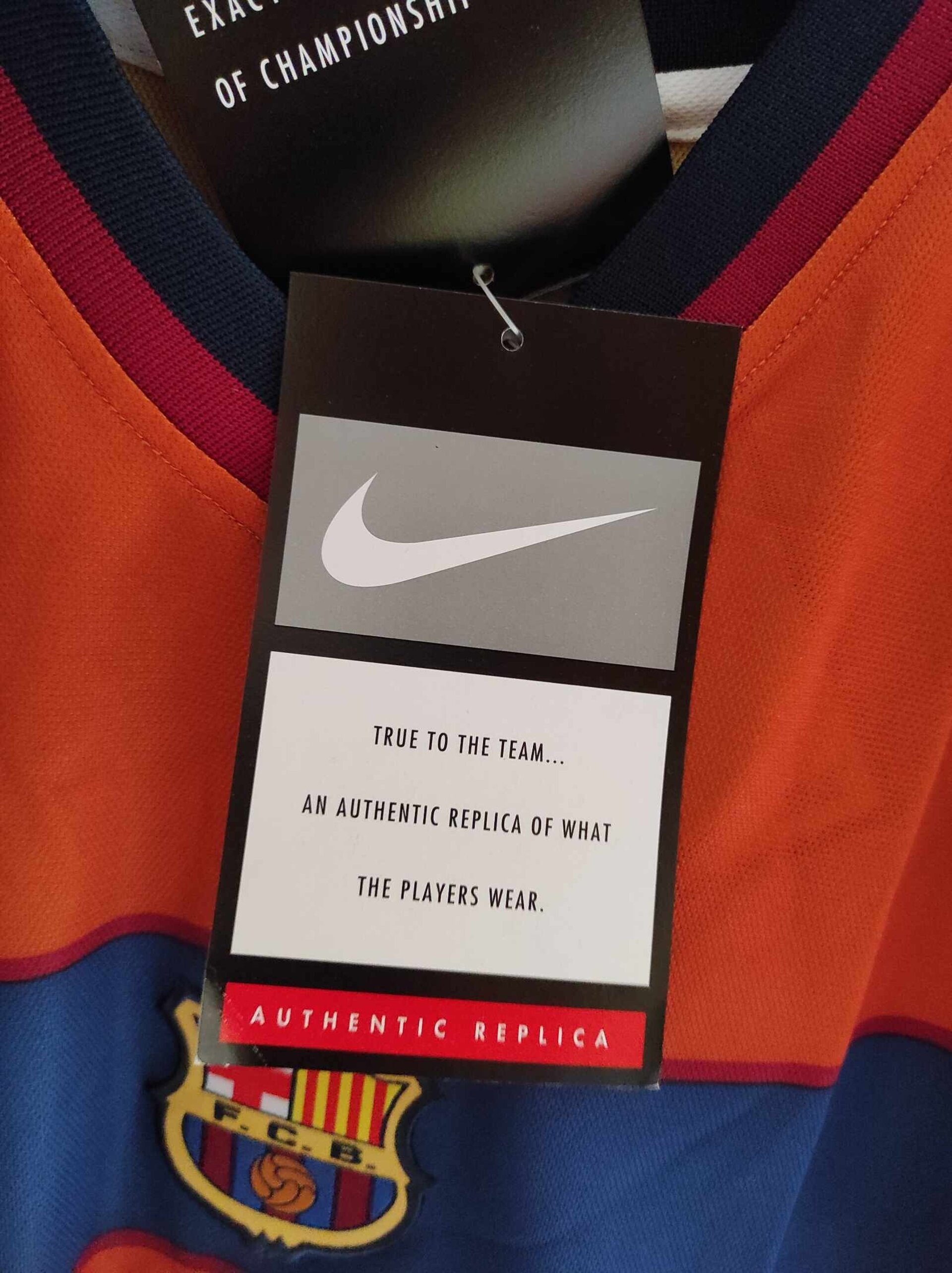 FC BARCELONA 1998-1999 away BNWT XL Kids (like S) - 3