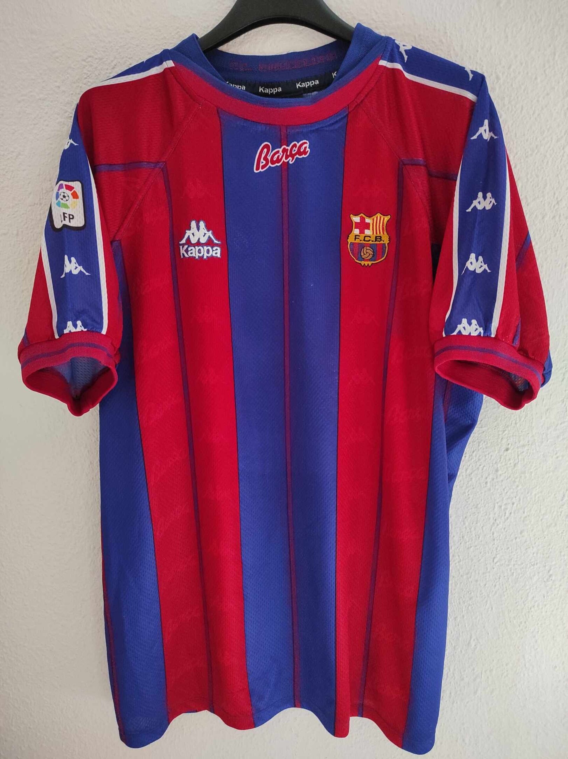 FC BARCELONA 1997-1998 De La Peña 23 XL - 2