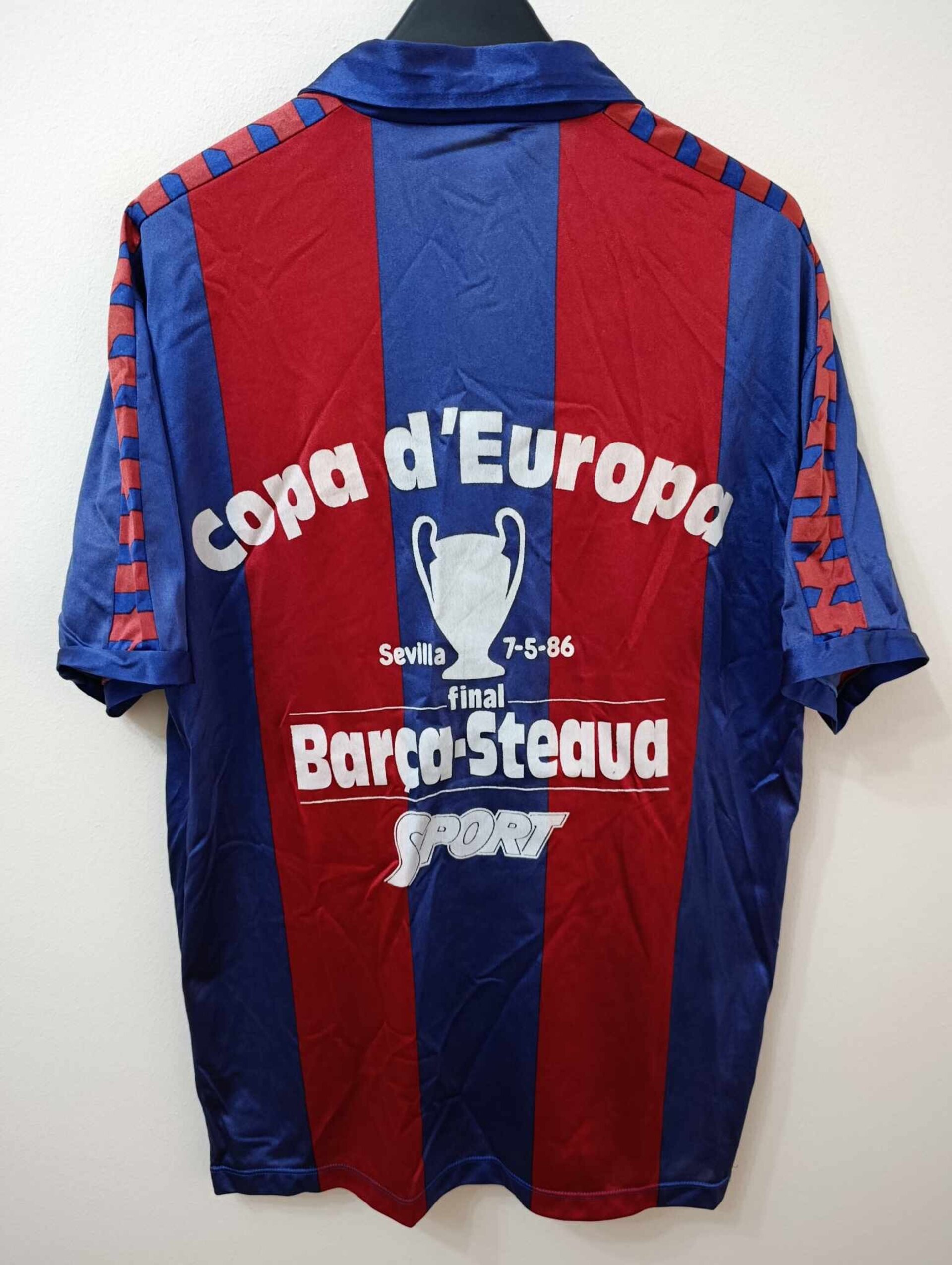 FC BARCELONA 1986 (VS Steaua) XG Meyba - 2