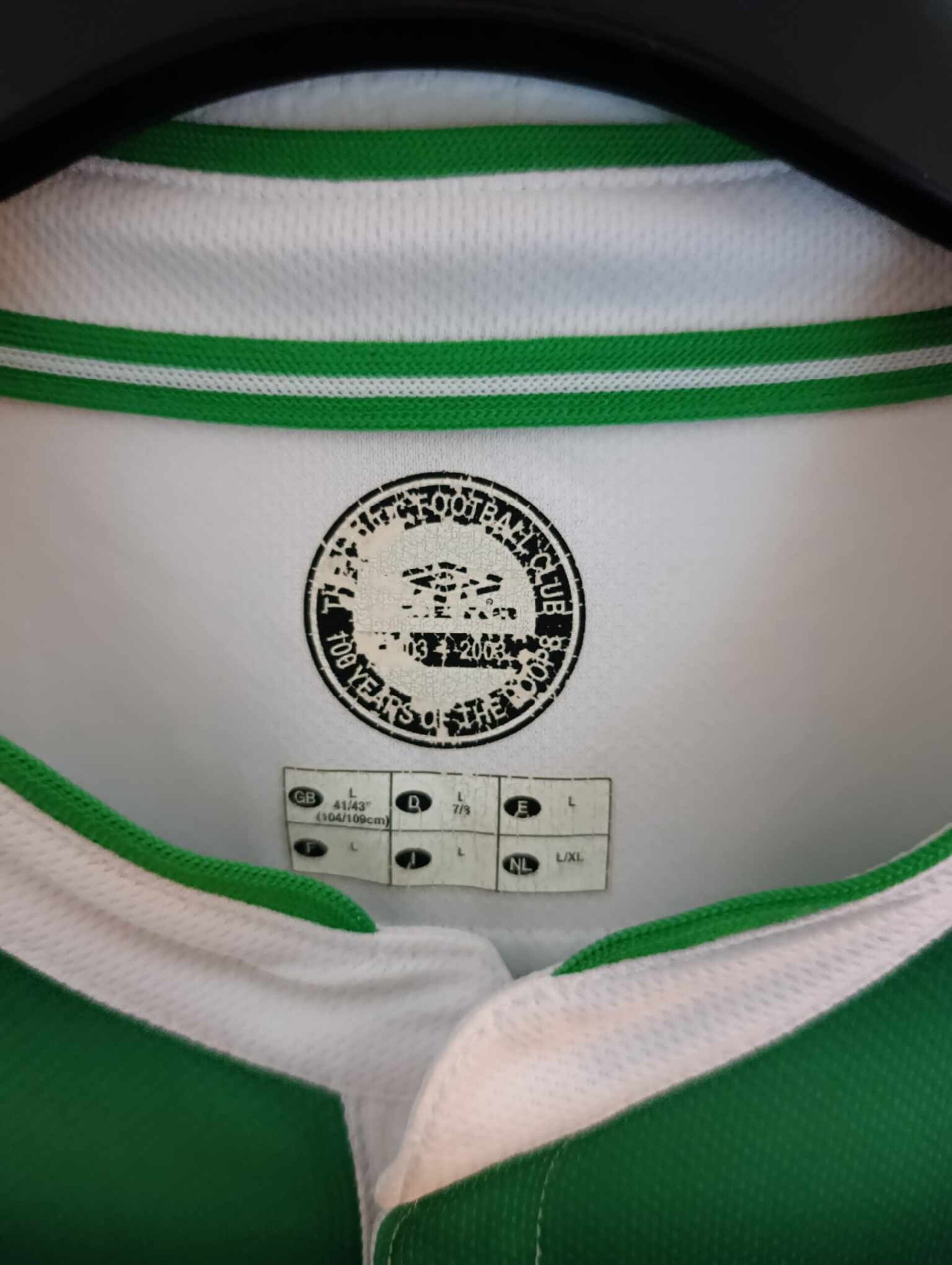 CELTIC GLASGOW 2003-2004 Juninho 7 - 7