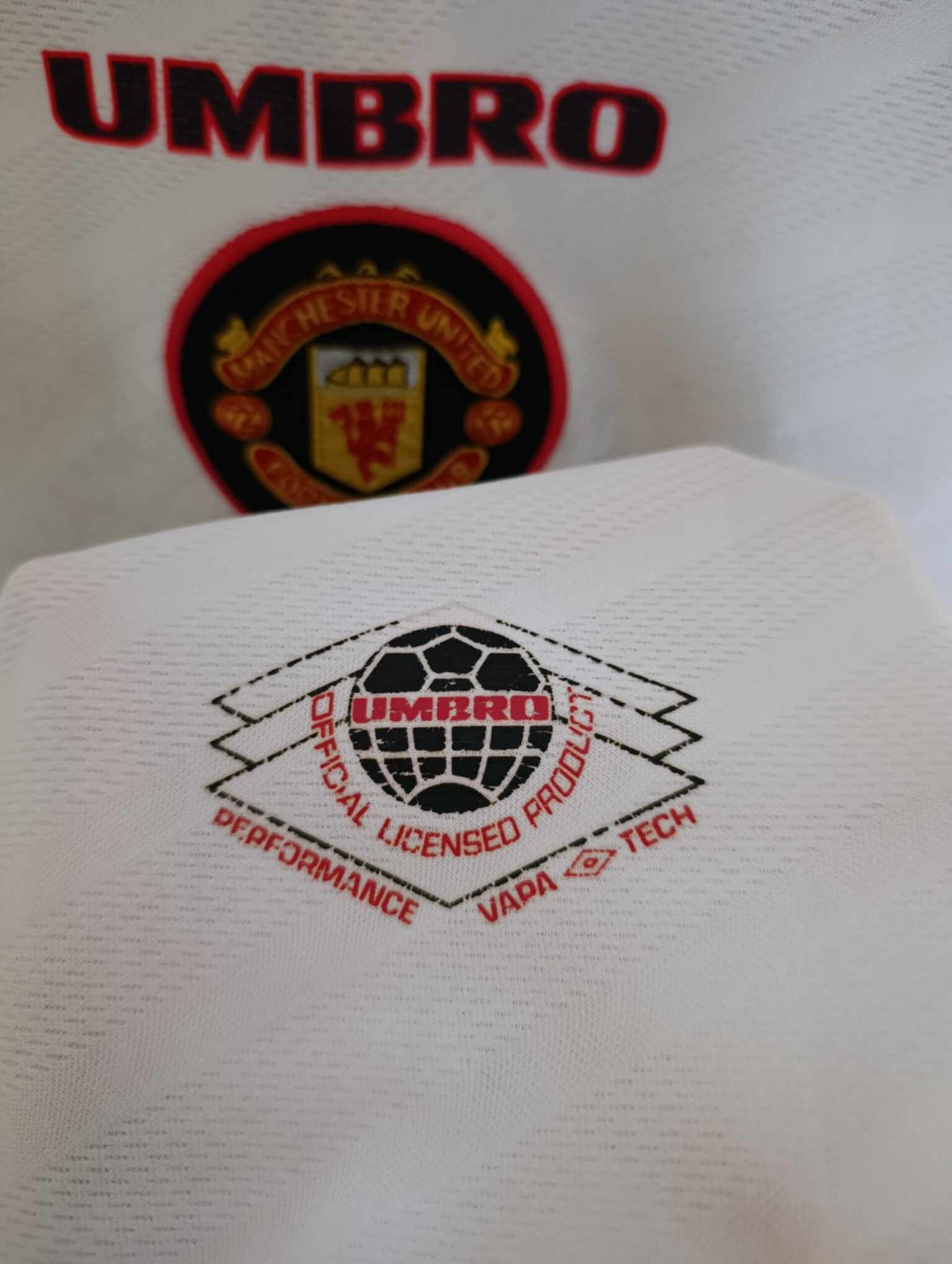 MANCHESTER UNITED 1996-1997 away Beckham 10 XXL - 4