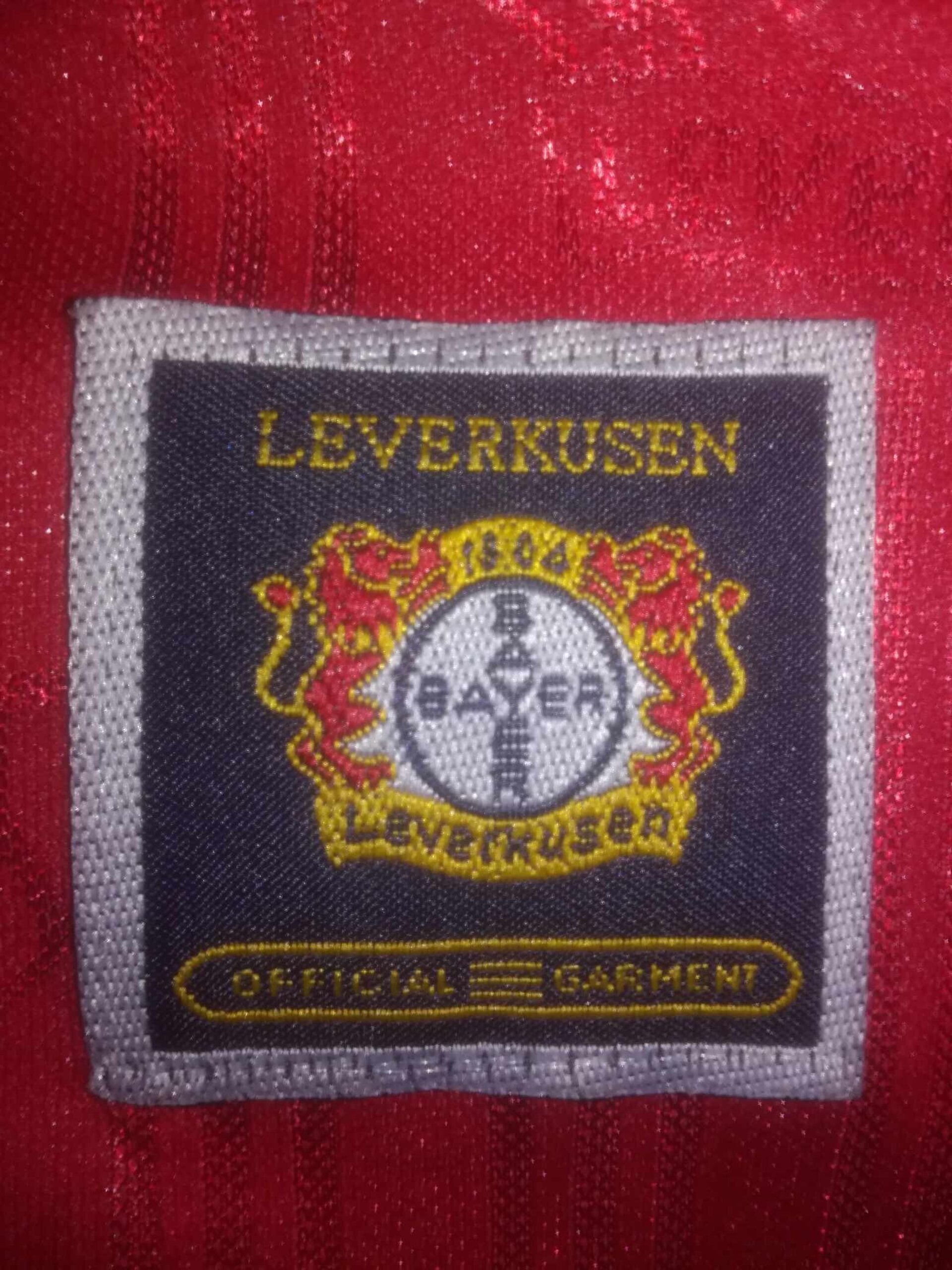 BAYER LEVERKUSEN 1996-1997 BNWT L - 5