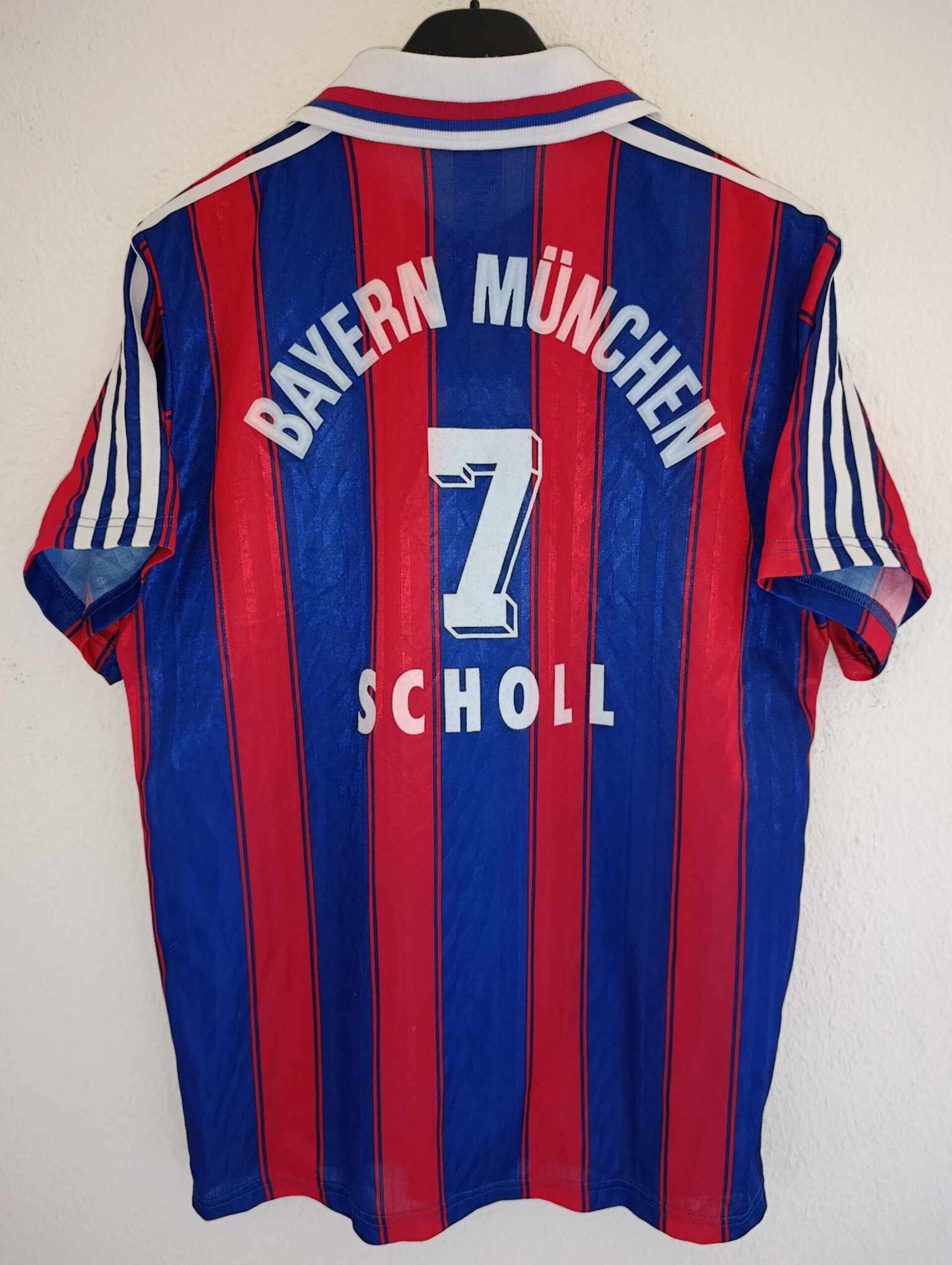 BAYERN MUNICH 1995-1996 Scholl 7 S - 1