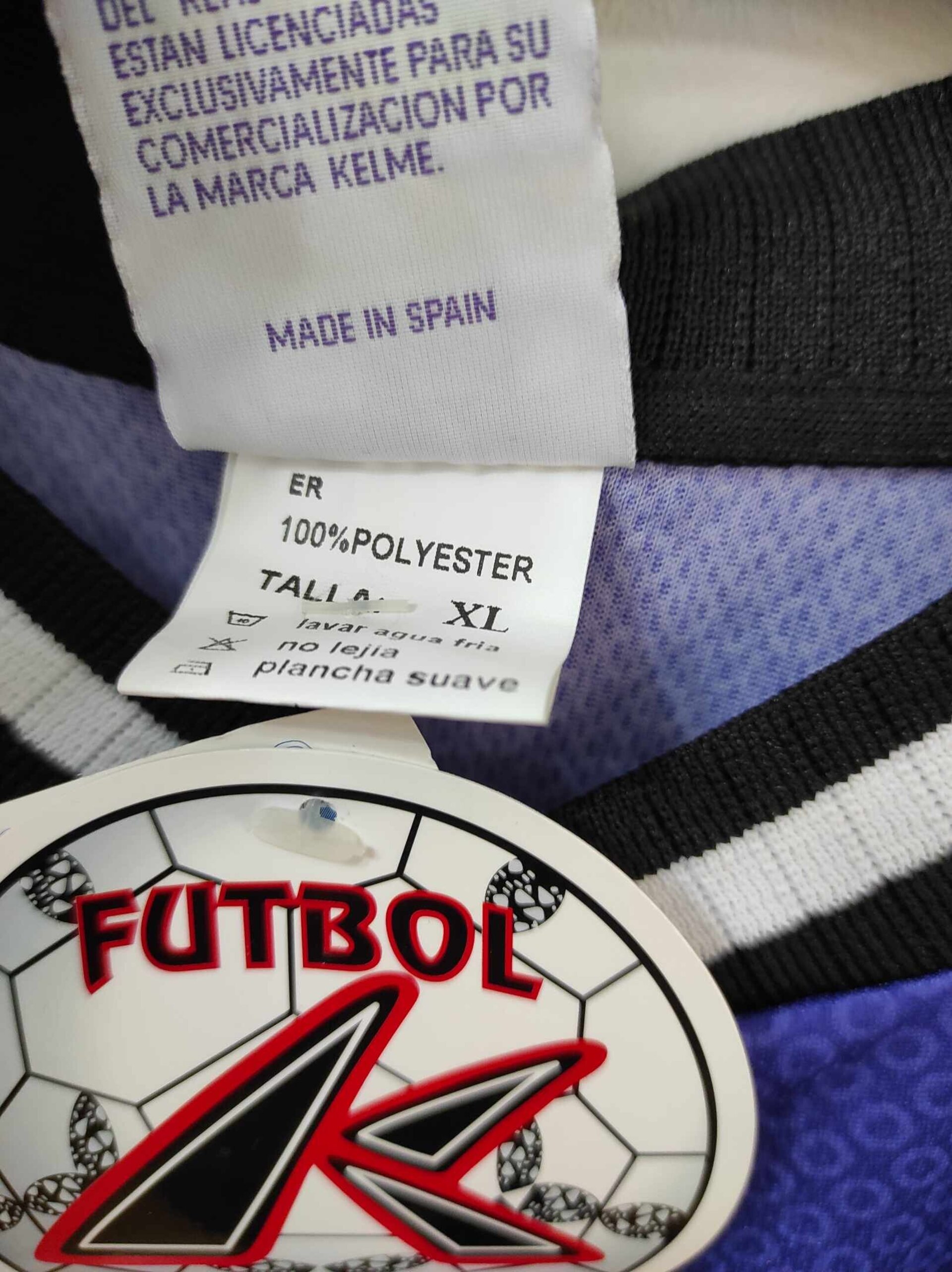 REAL MADRID 1997-1998 BNWT away XL - 4