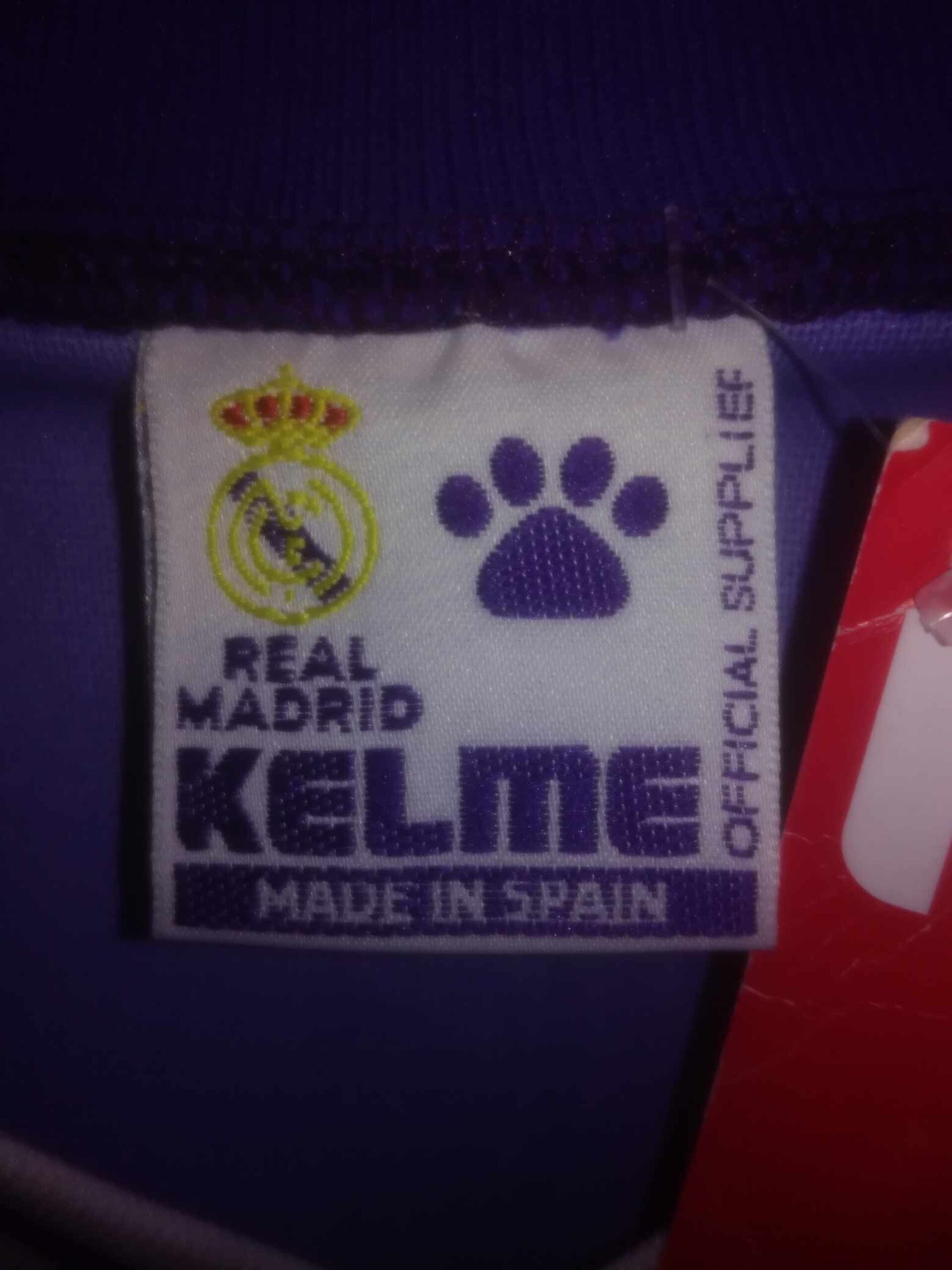 REAL MADRID 1994-1995 BNWT away L - 4