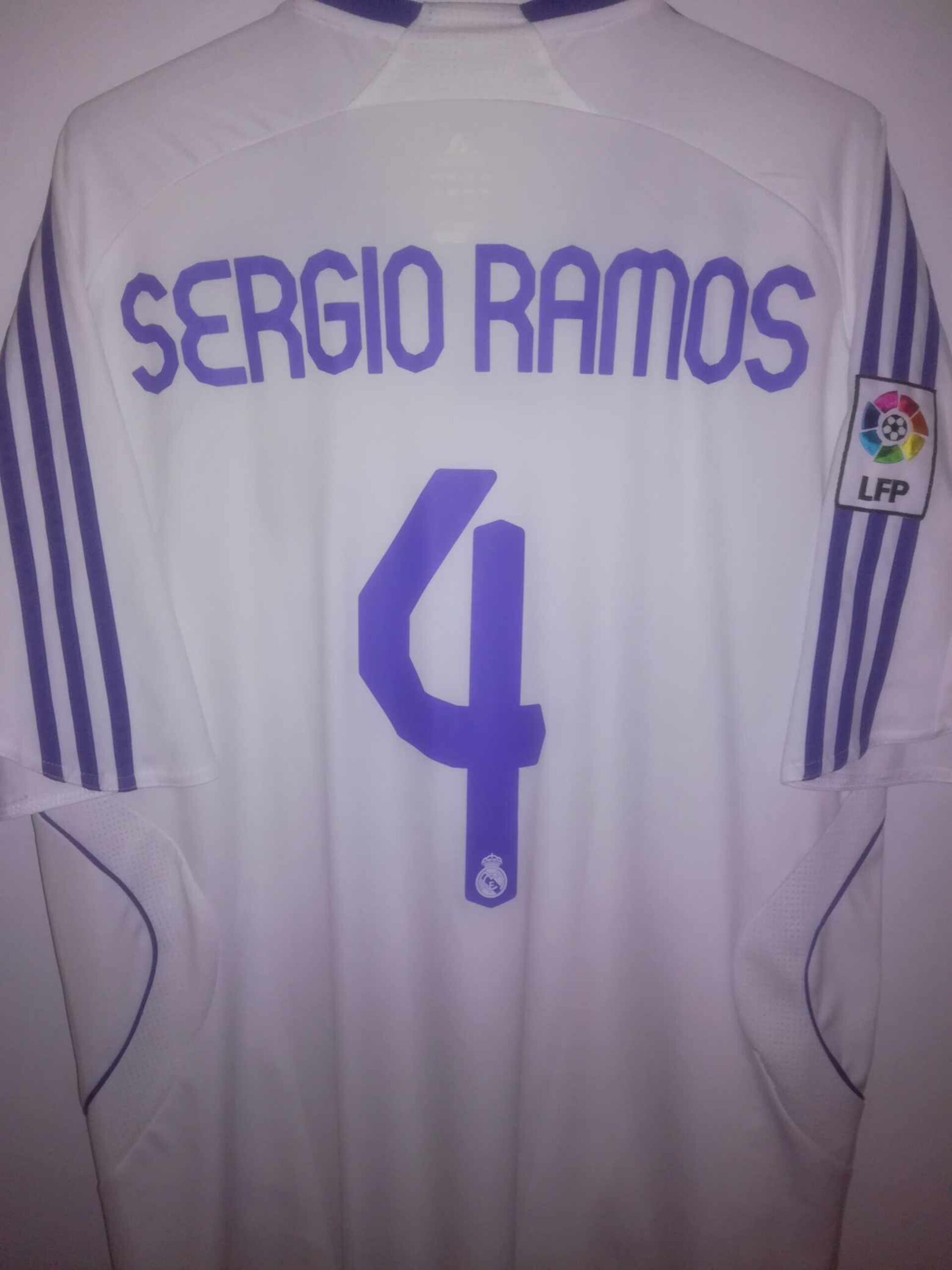 REAL MADRID 2007-2008 Sergio Ramos 4 XL - 1