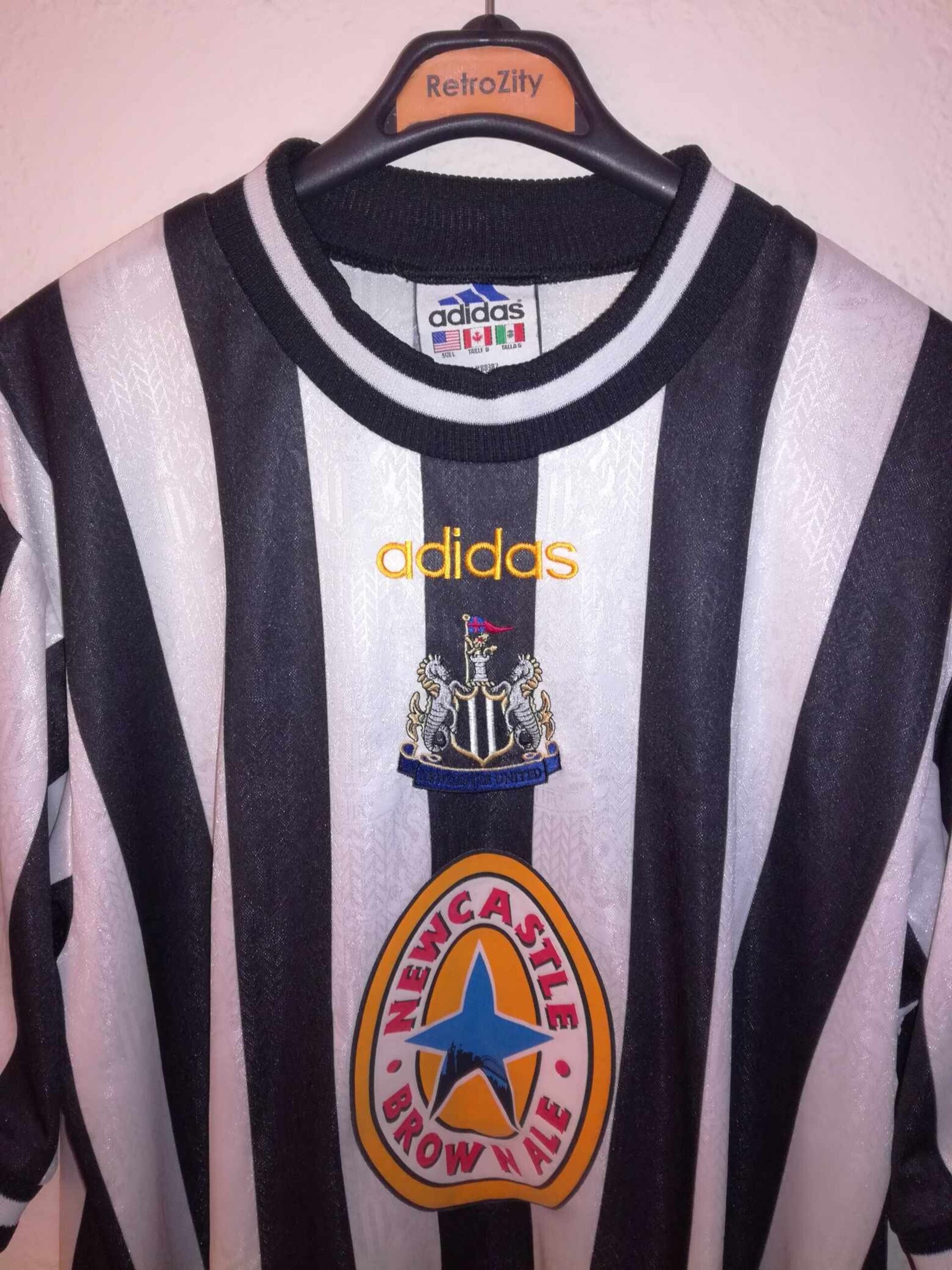 NEWCASTLE UNITED 1997-1998 L - 3