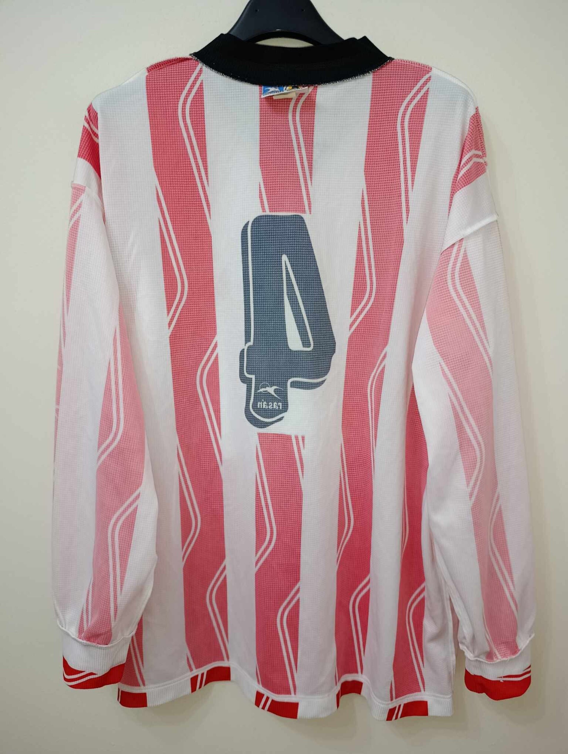 HERCULES 1998-1999 number 4 Match Worn XXL - 3