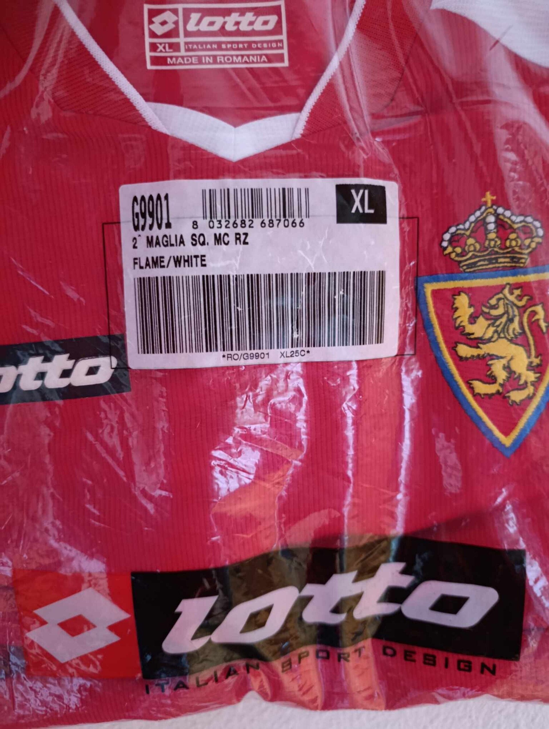 REAL ZARAGOZA 2004-2005 BNIB away XL - 2