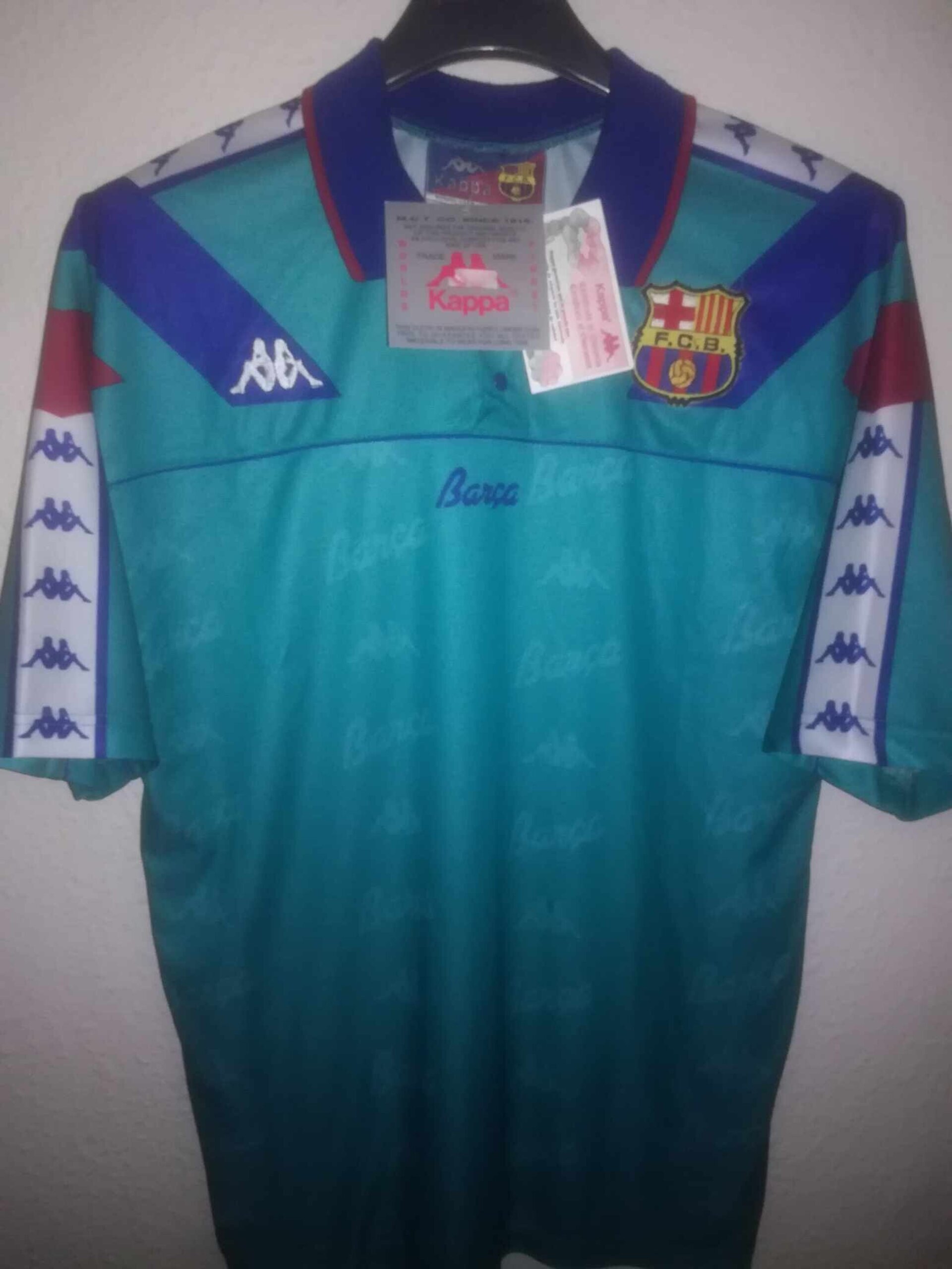FC BARCELONA 1993-1994 away BNWT S - 1