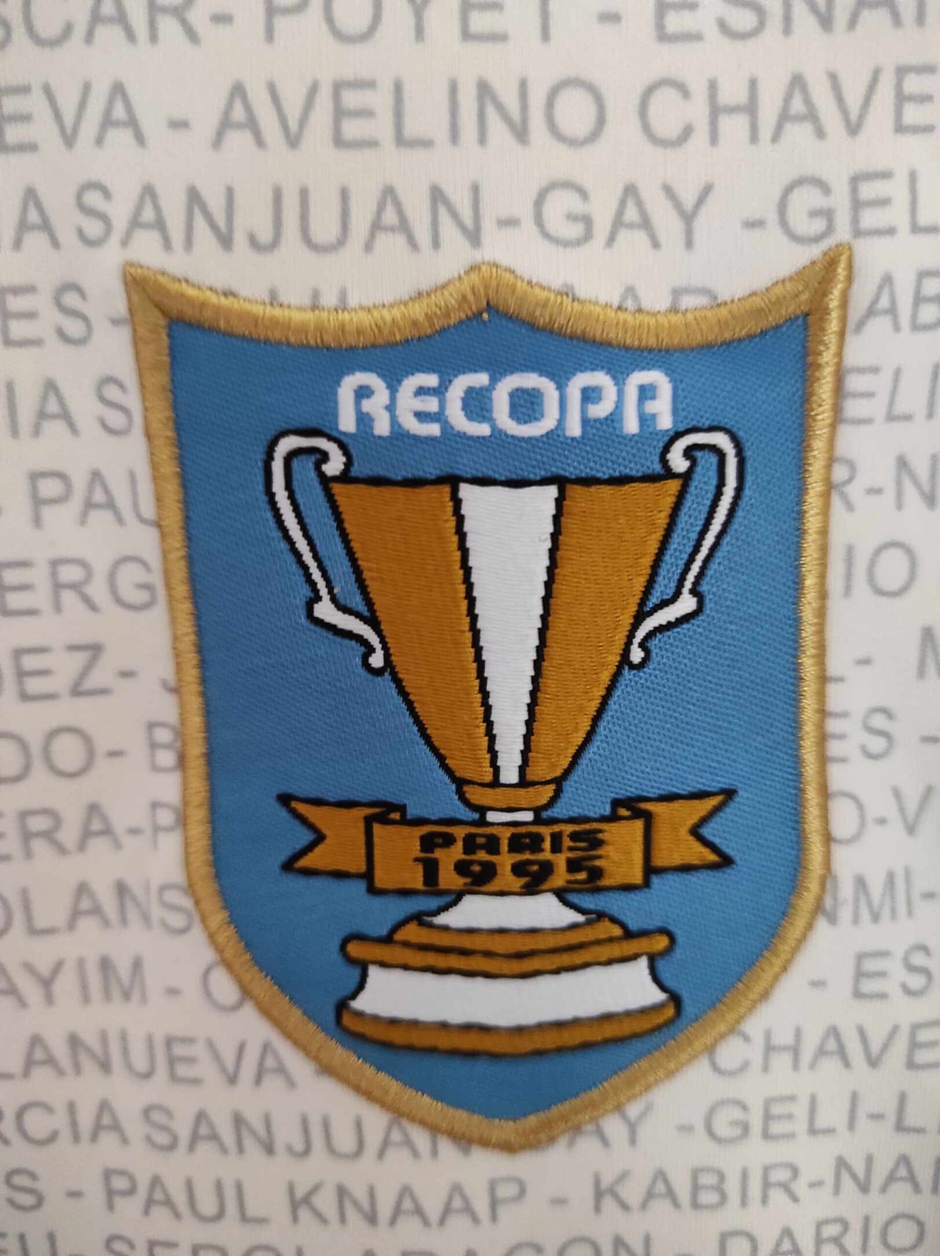REAL ZARAGOZA 2015 20 YEARS RECOPA Size M-L - 2