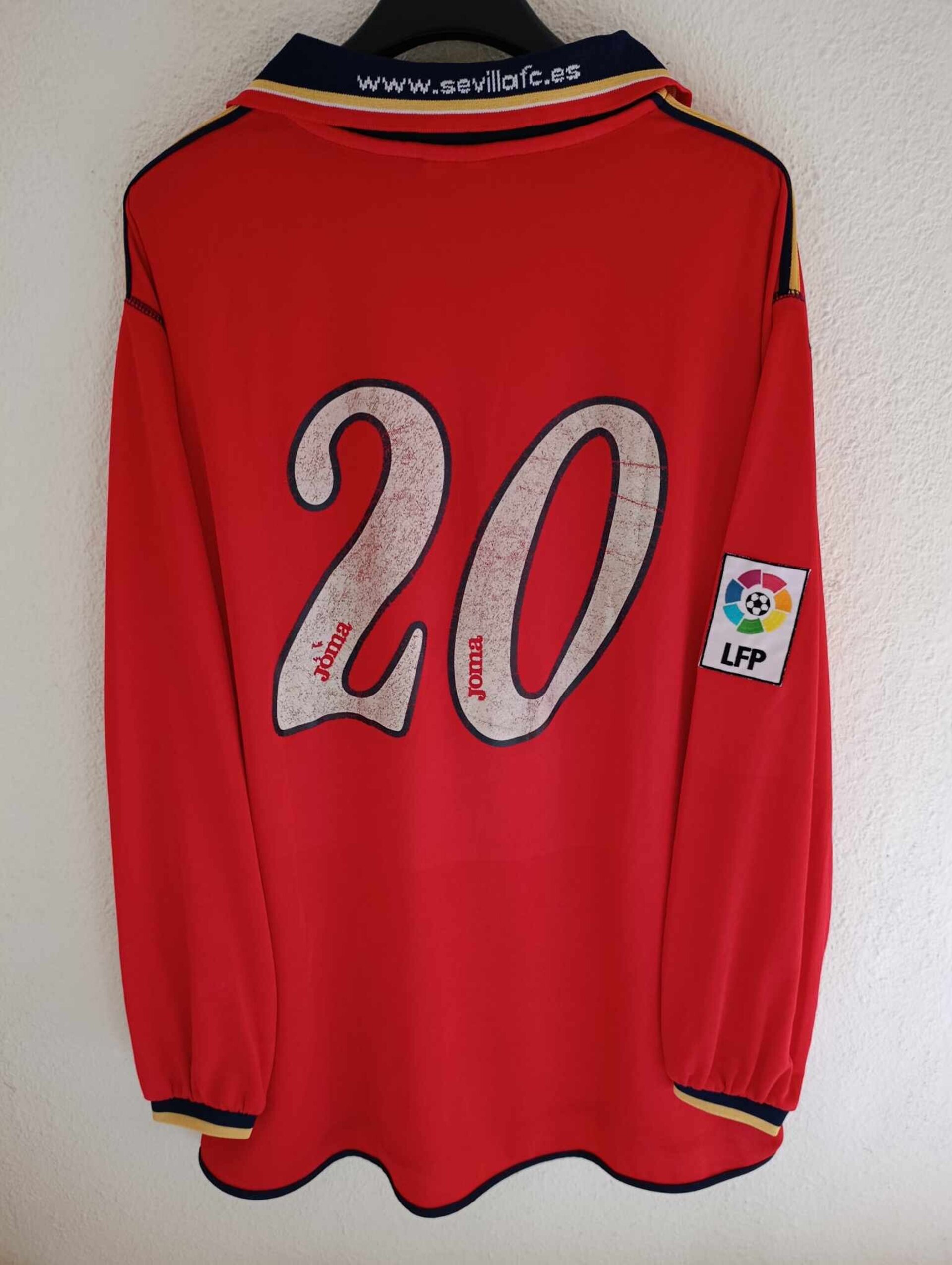 SEVILLA 2001-2002 number 20 XL - 4