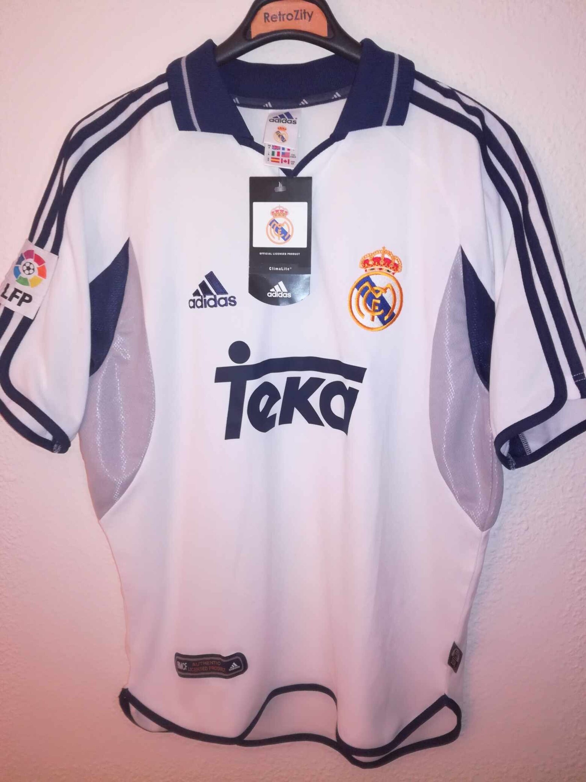 REAL MADRID 2000-2001 BNWT S - 1