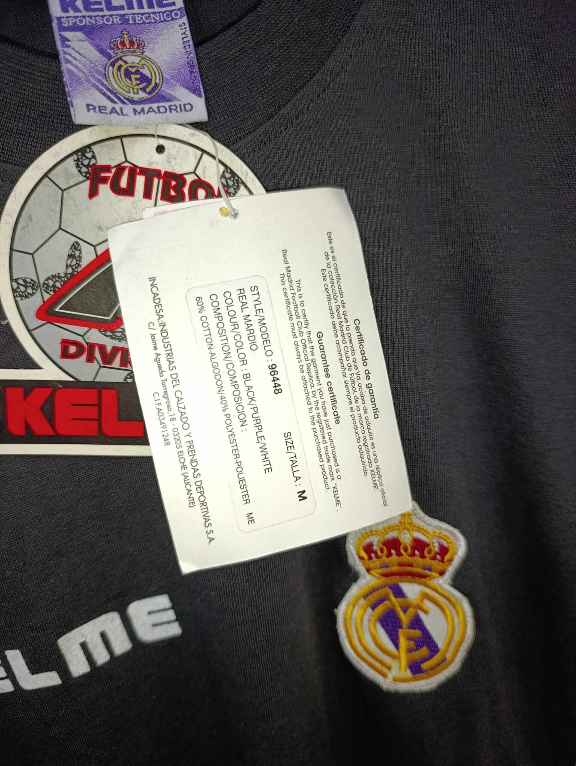 REAL MADRID 1997 Training BNWT M - 5