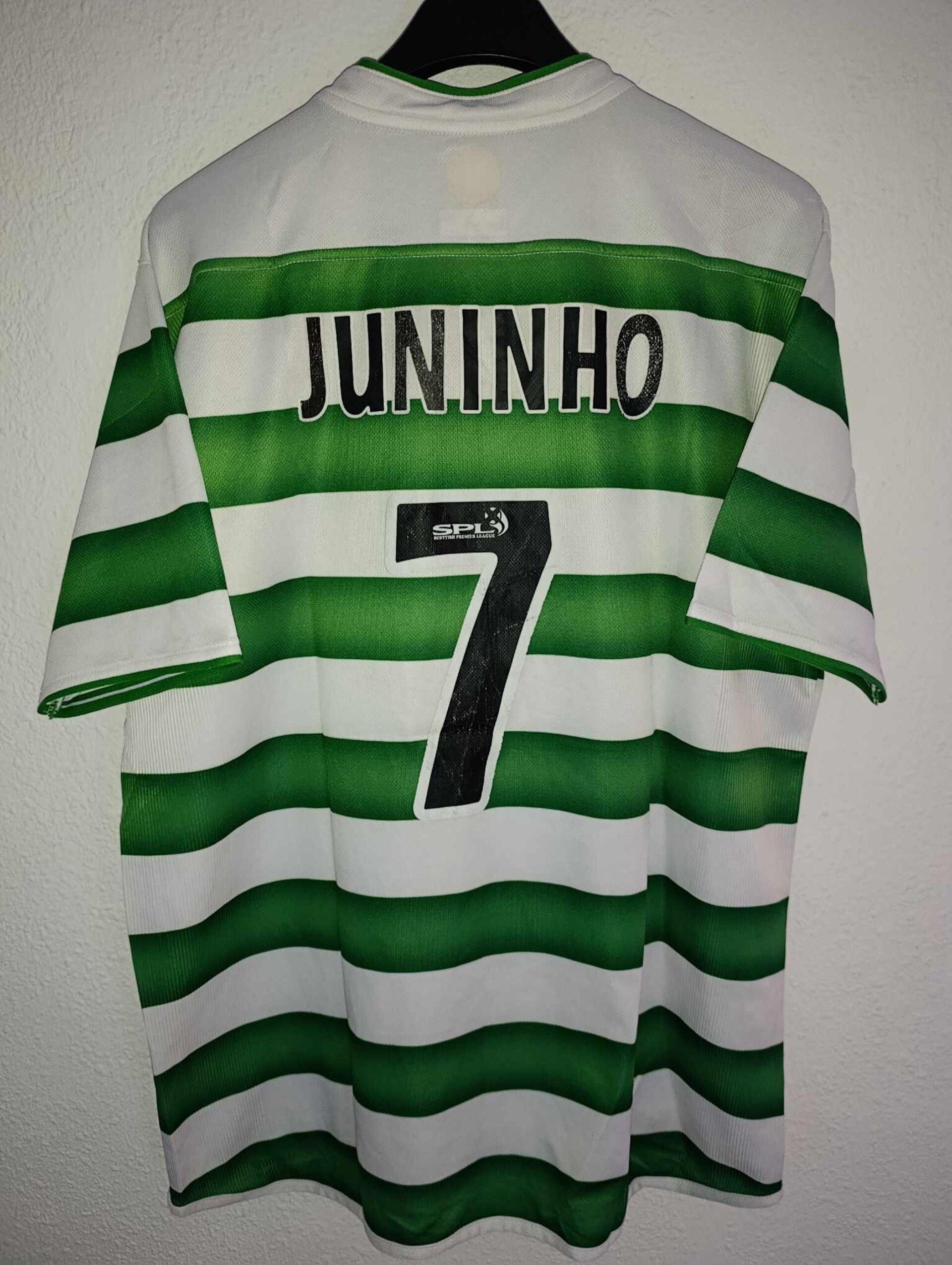 CELTIC GLASGOW 2003-2004 Juninho 7 - 1