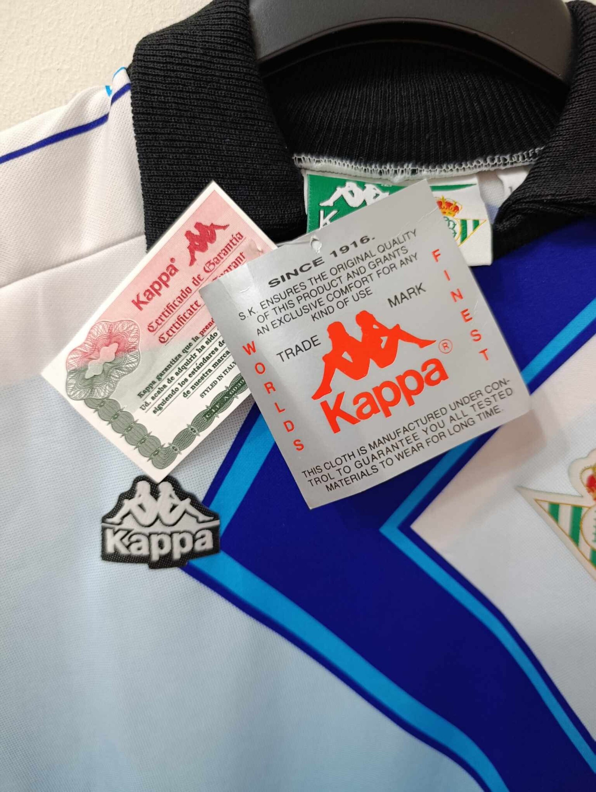 REAL BETIS 1995-1996 Goalkeeper BNWT Size 14 - 2