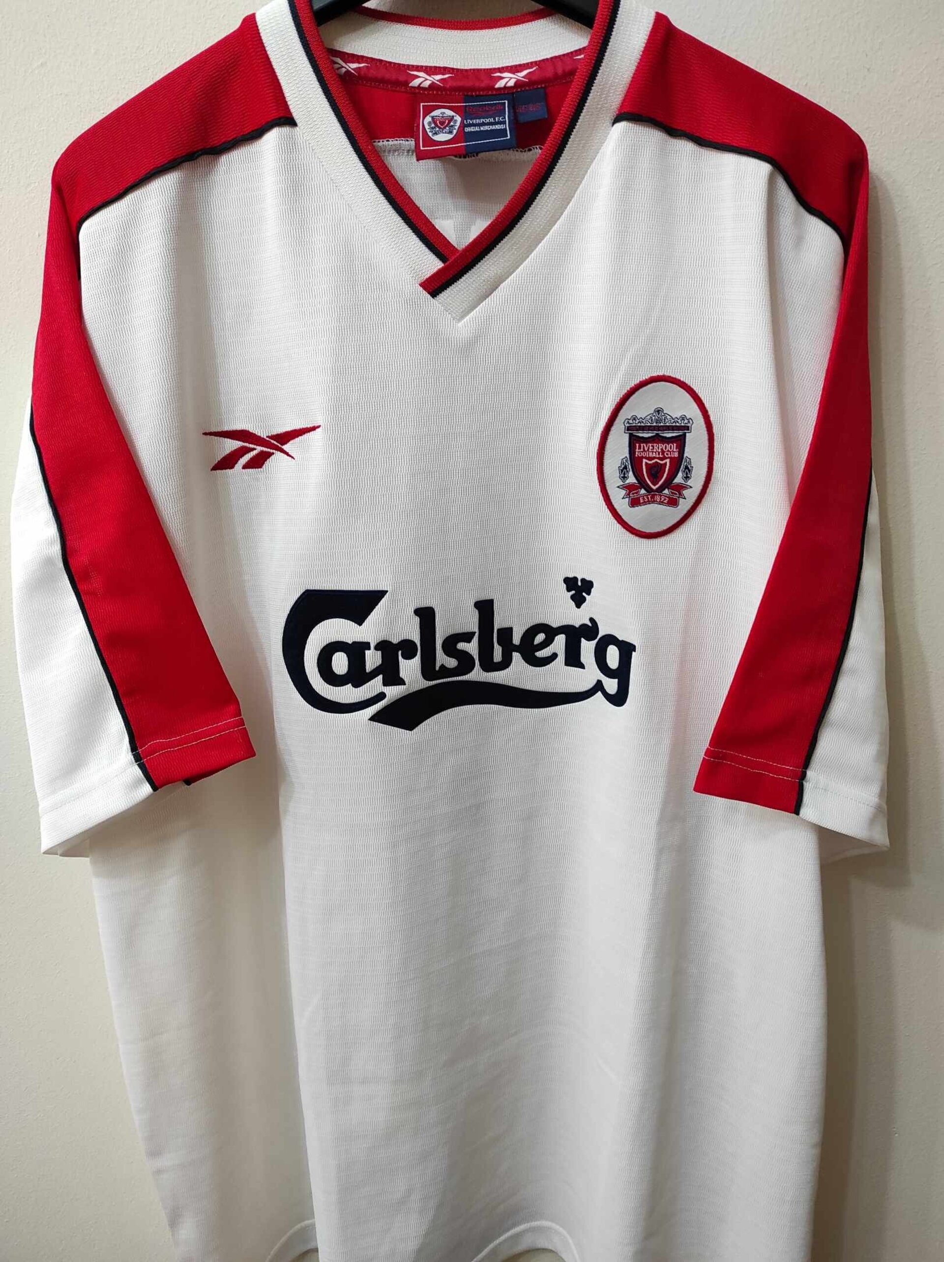 LIVERPOOL 1998-1999 Fowler 9 away Size 46/48 - 2