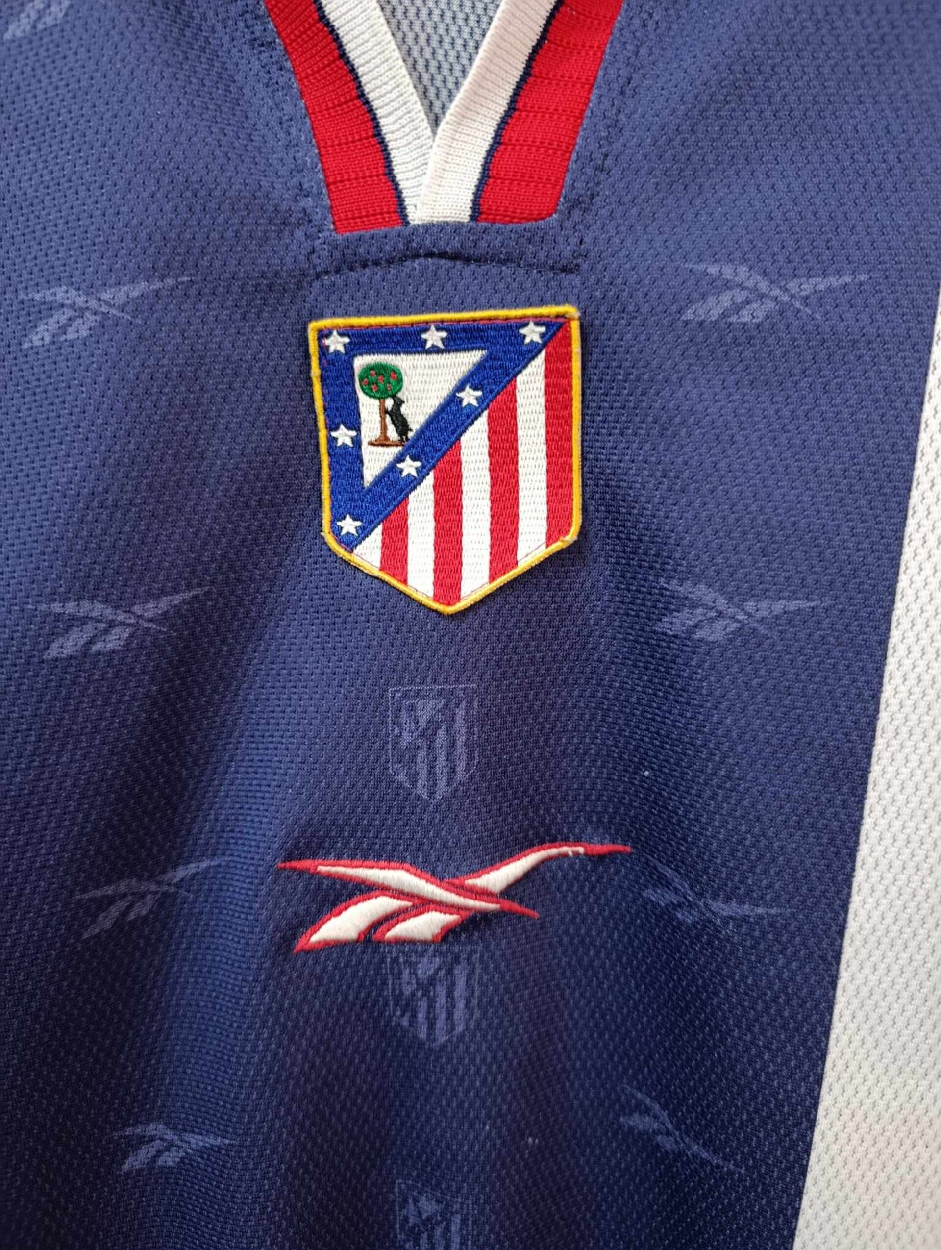 ATLETICO MADRID 1999-2000 away number 5 XL - 6