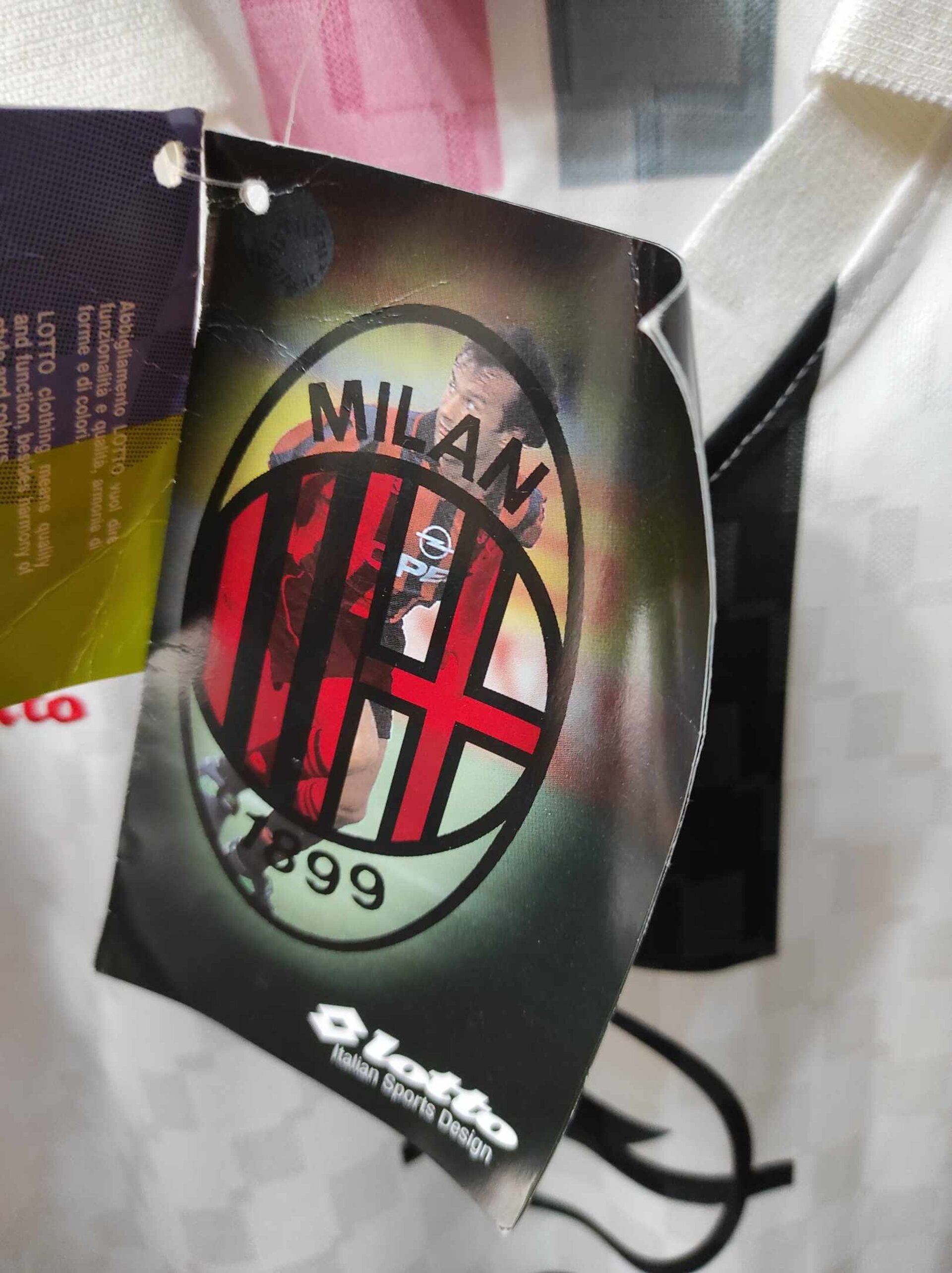 AC MILAN 1995-1996 BNWT away number 18 XL - 5