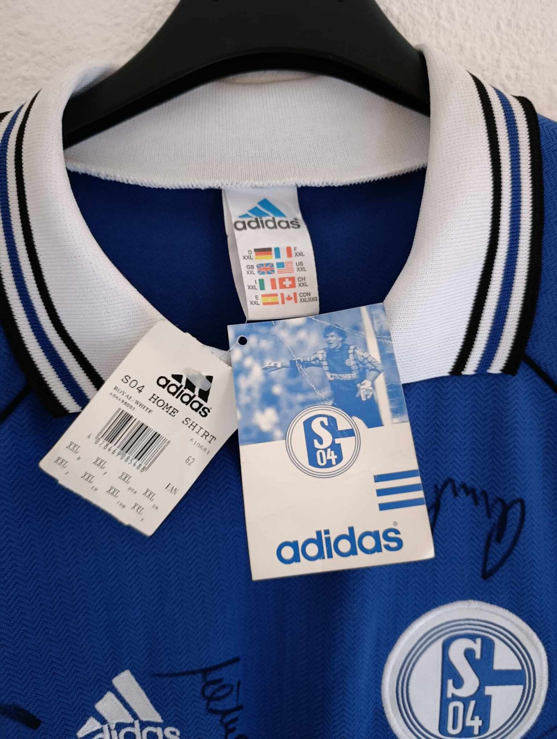 SCHALKE 04 1998-2000 BNWT Signed XXL - 2