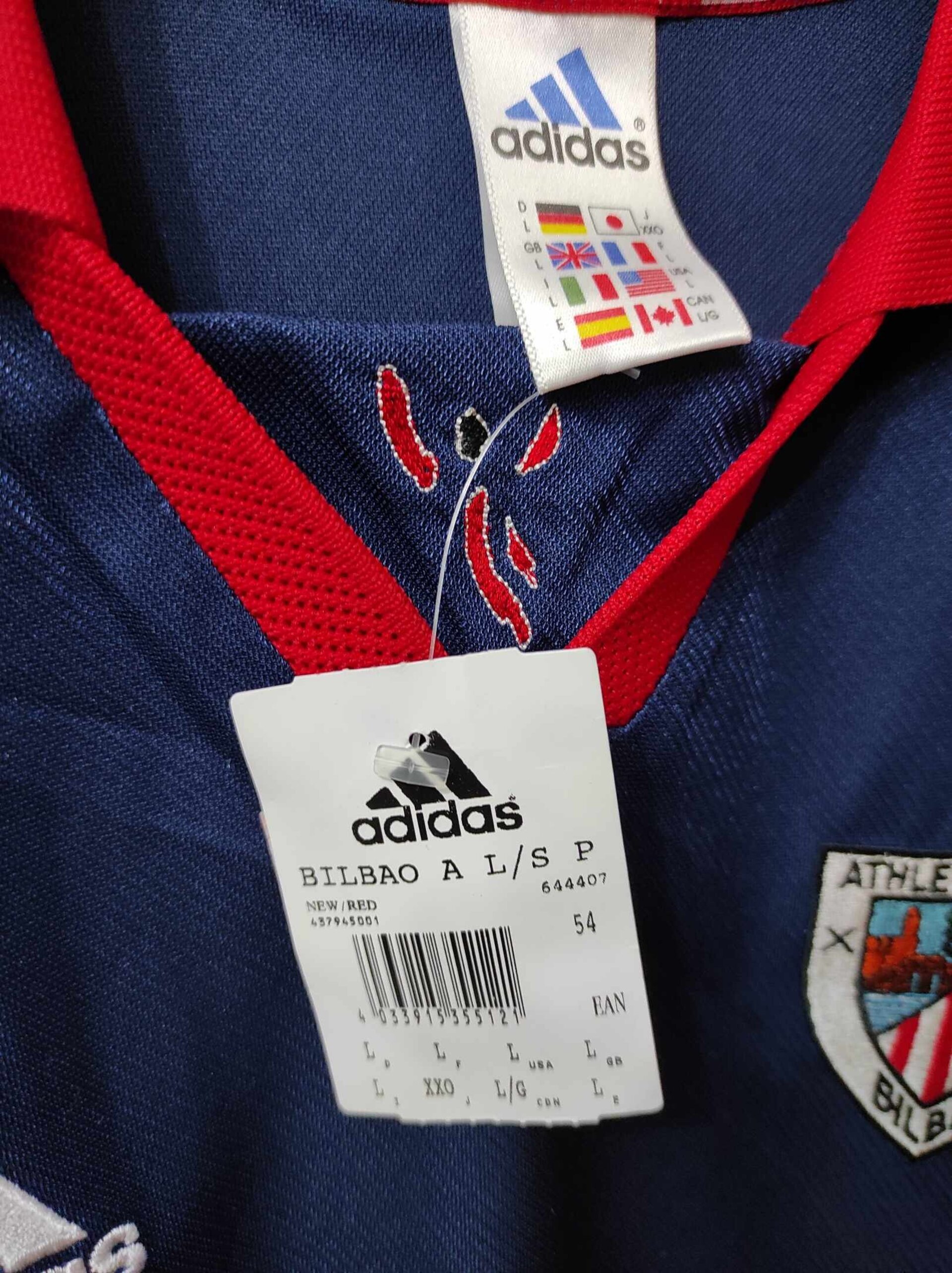 ATHLETIC CLUB BILBAO 1999-2000 BNWT away L - 2