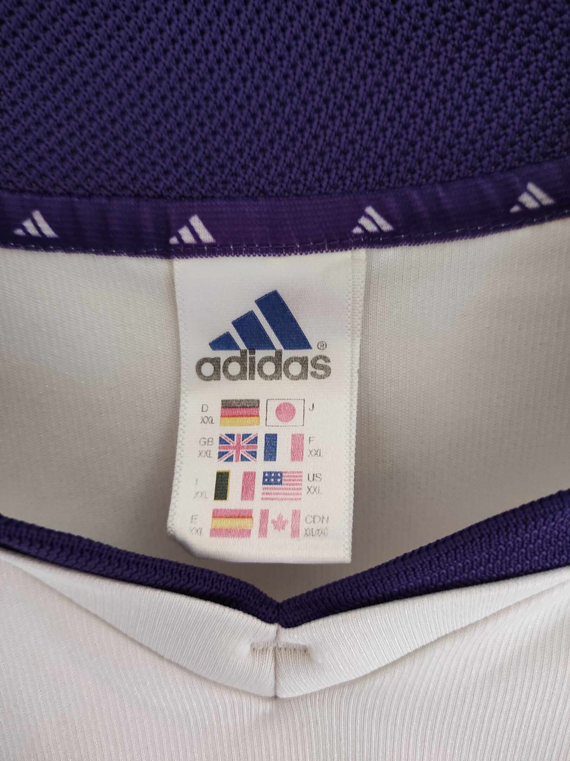 ANDERLECHT 2001-2002 Match Worn XXL - 3