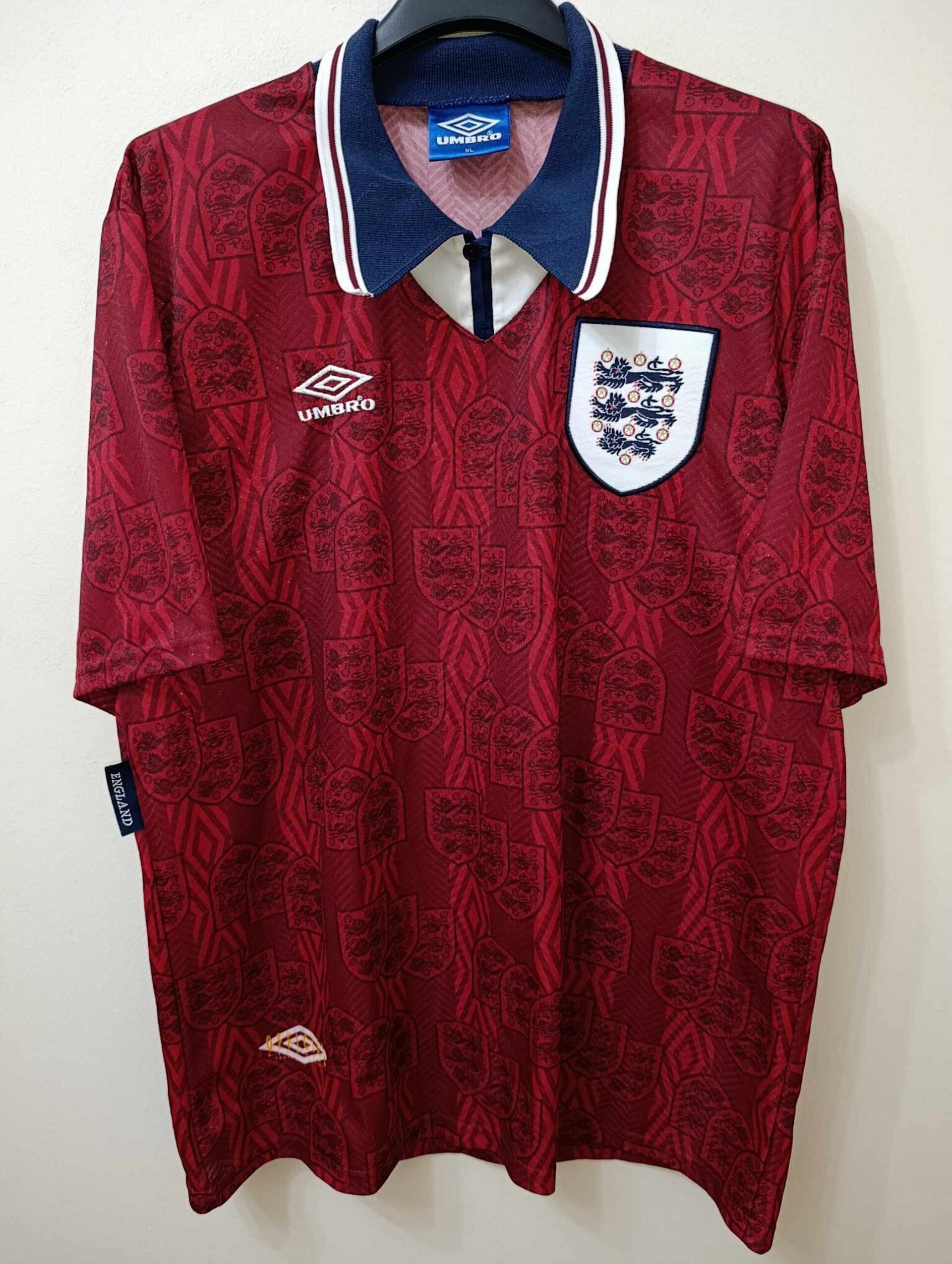 ENGLAND 1994-1995 away XL - 1