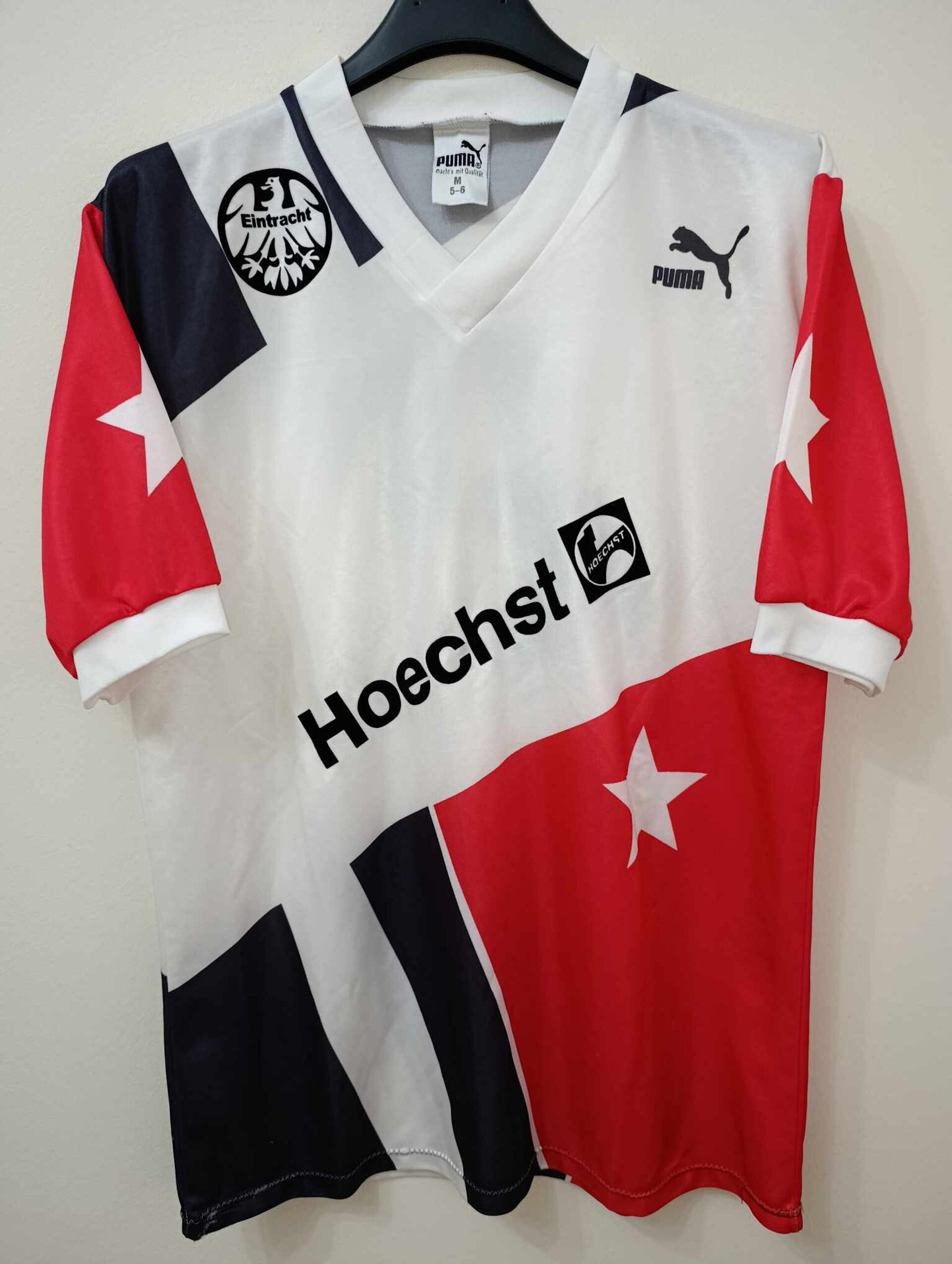 EINTRACHT FRANKFURT 1990-1991 Match Worn number 2 M - 1