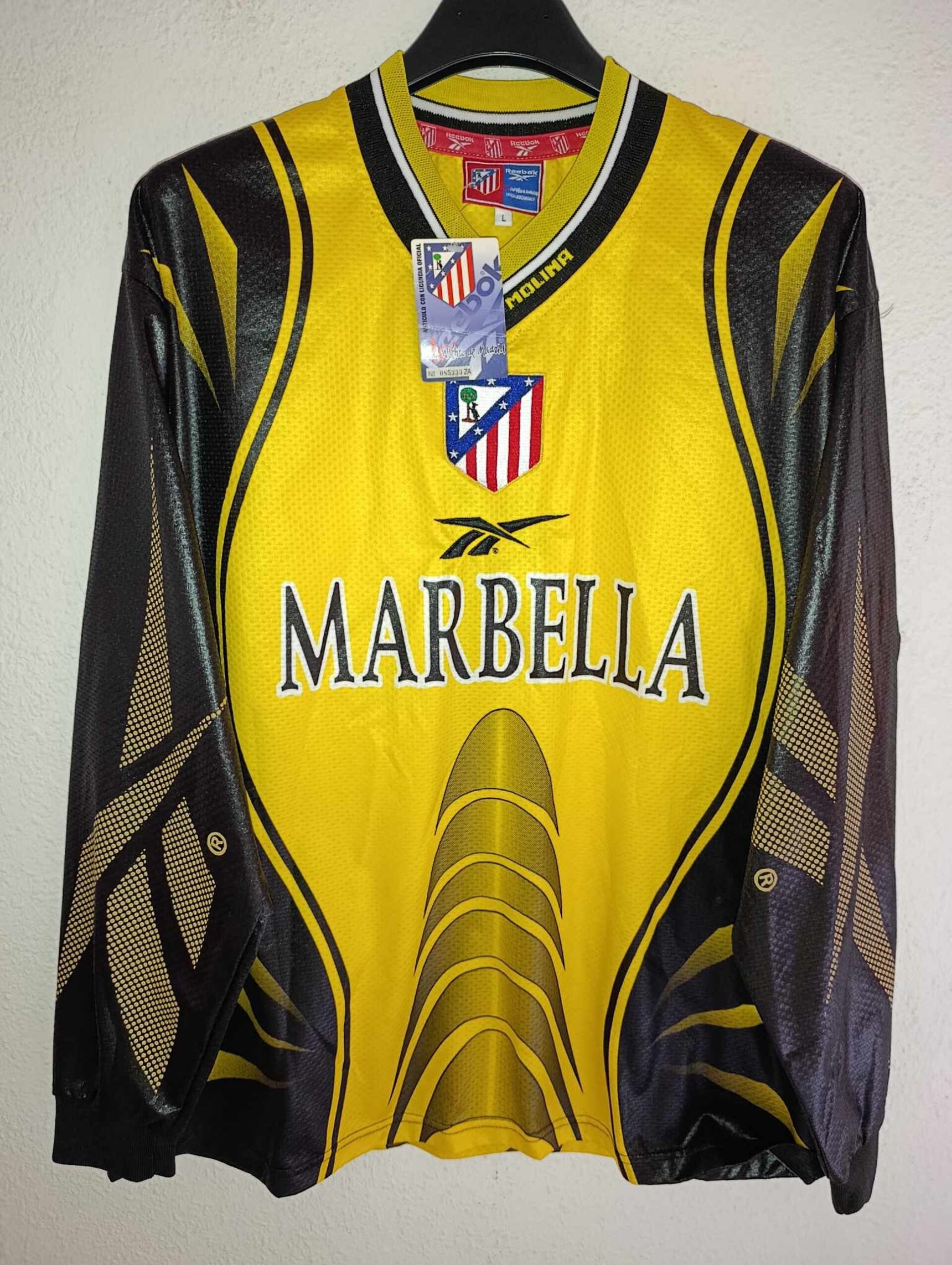 ATLETICO MADRID 1998-1999 BNWT Molina 1 L - 2