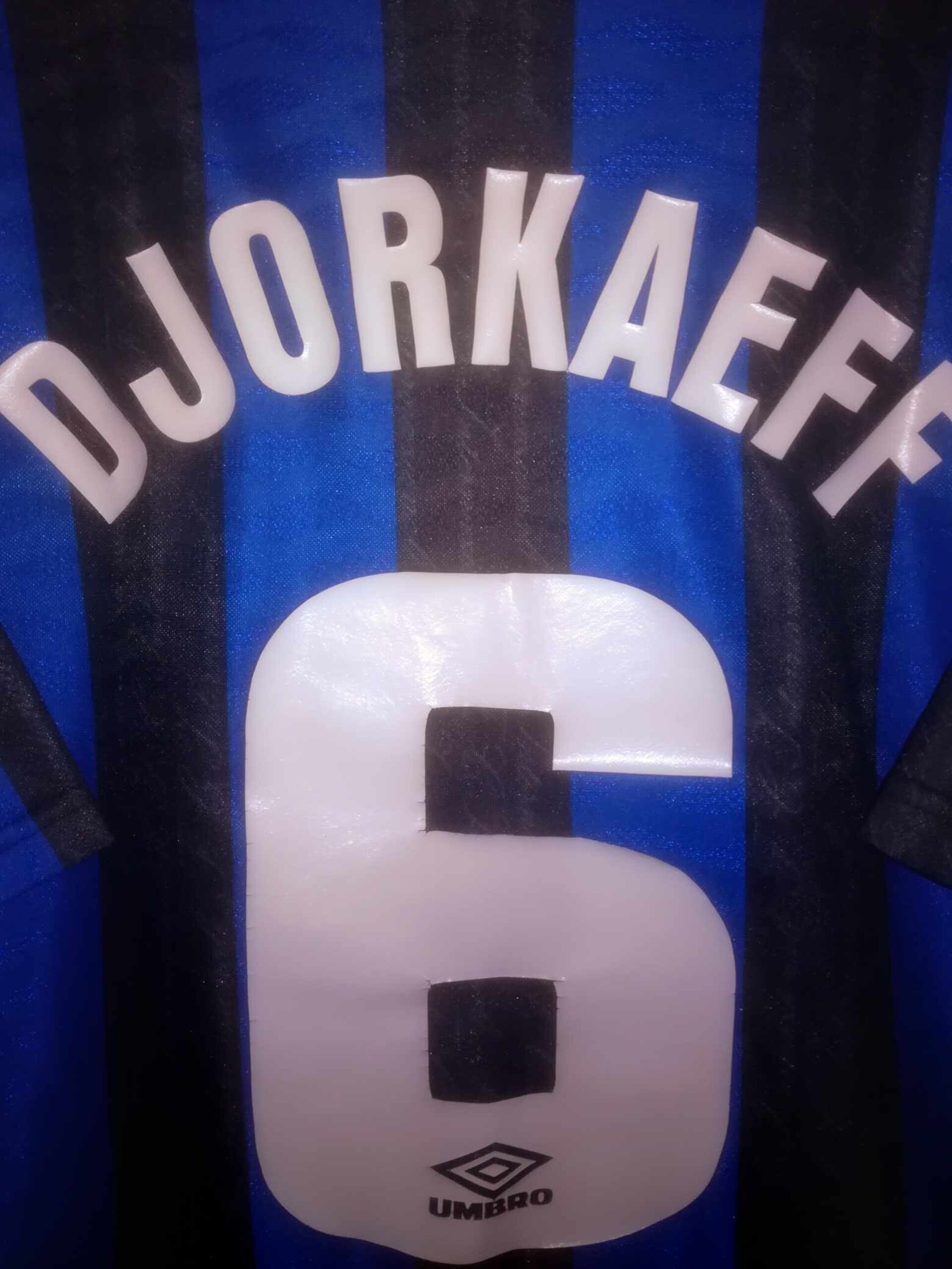 INTER MILAN 1996-1997 Djorkaeff 6 M - 6