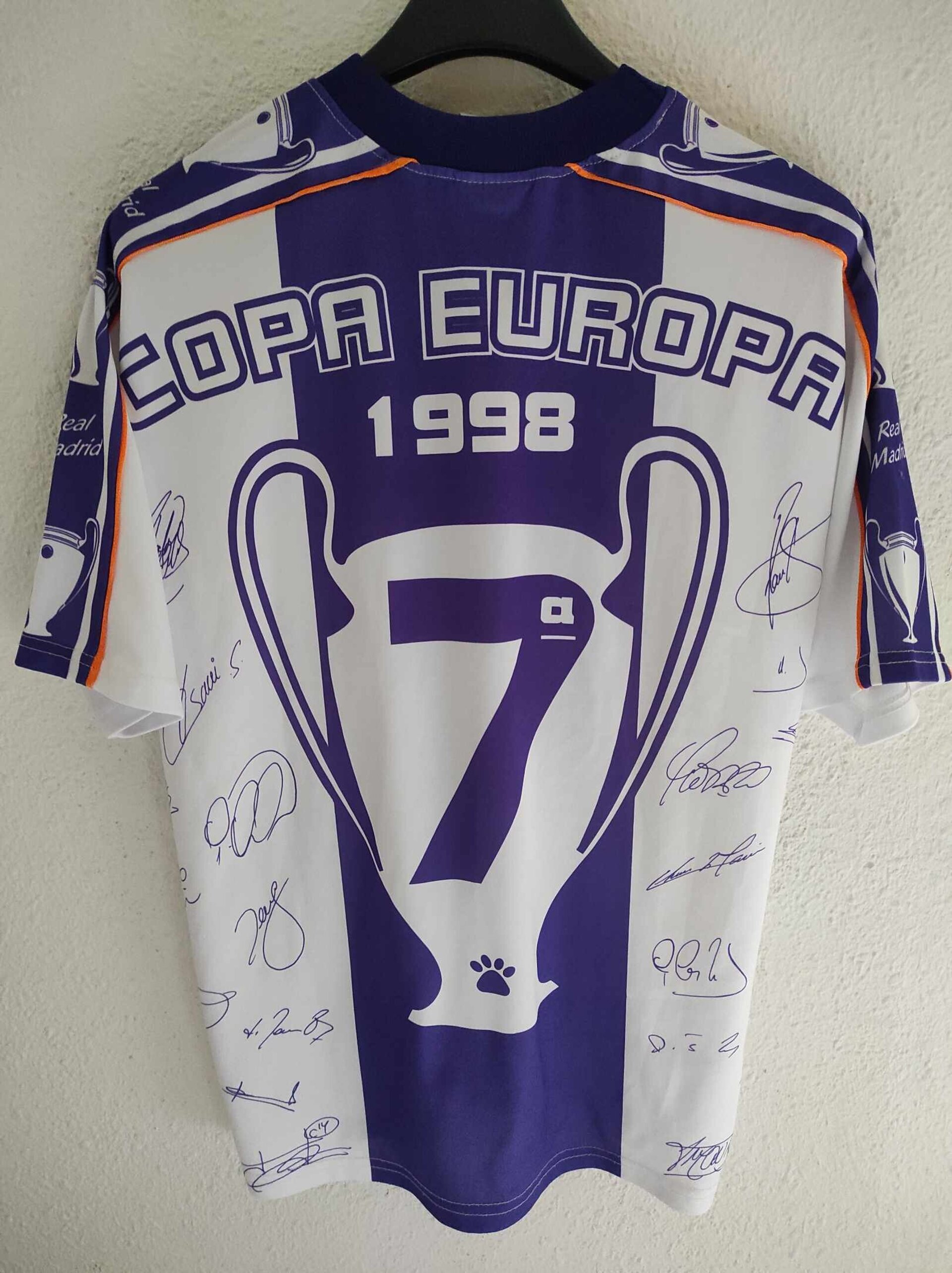 REAL MADRID 1998 Copa Europa S - 2