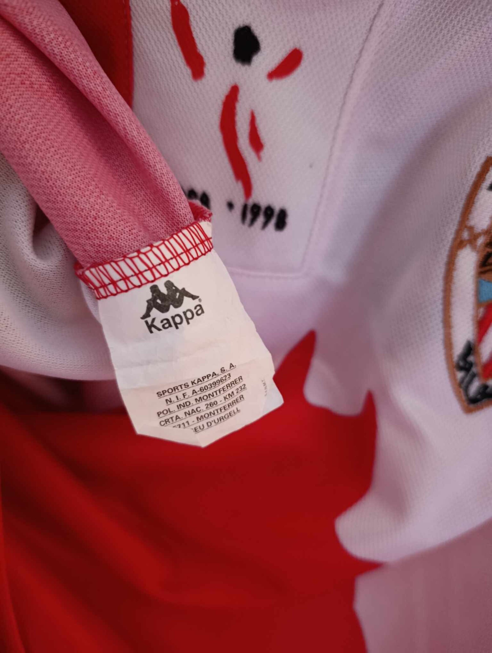 ATHLETIC CLUB BILBAO 1997-1998 Urzaiz 20 Centenary XL - 6