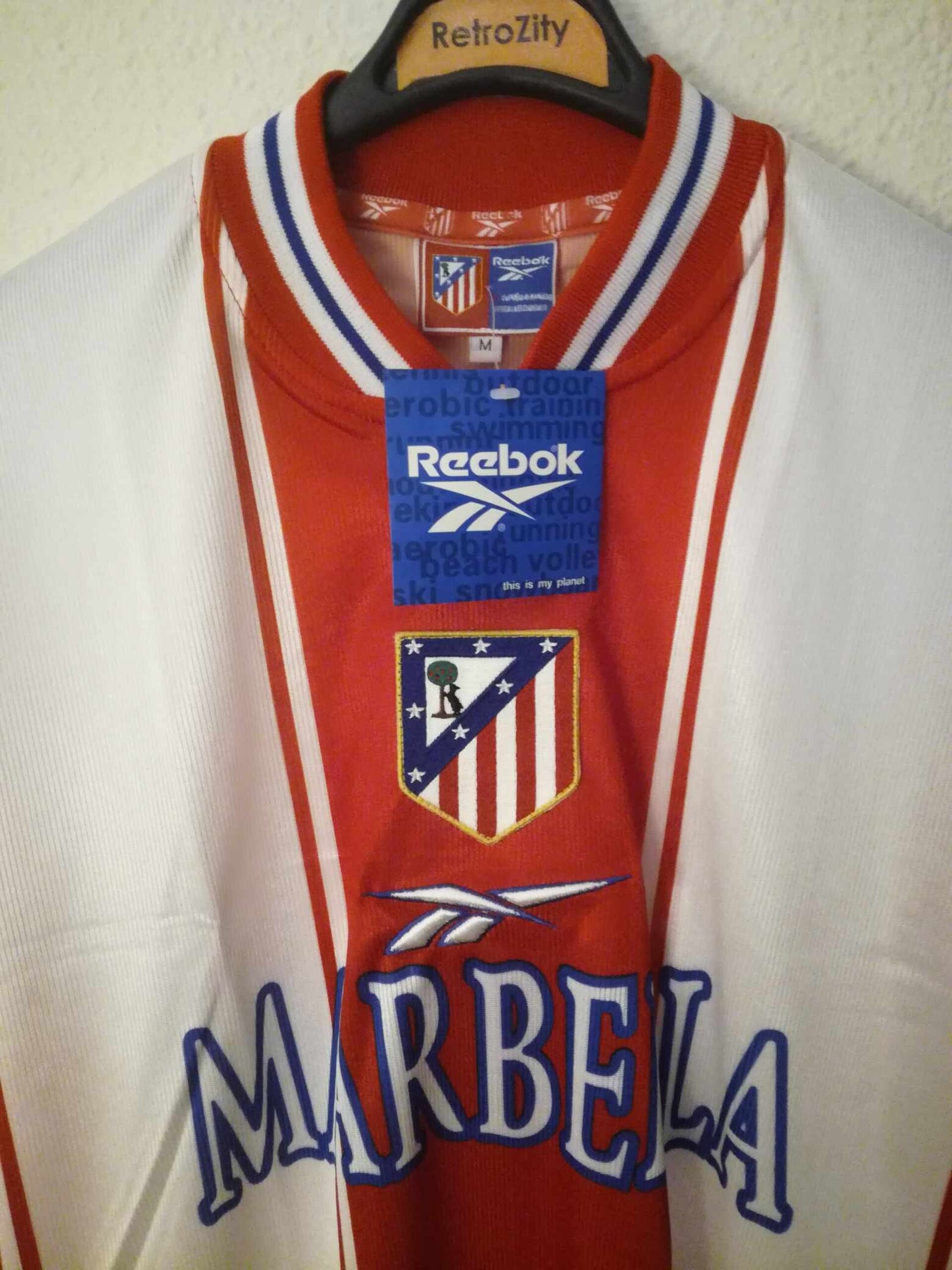 ATLETICO MADRID 1998-1999 BNWT Final Copa Rey M - 4