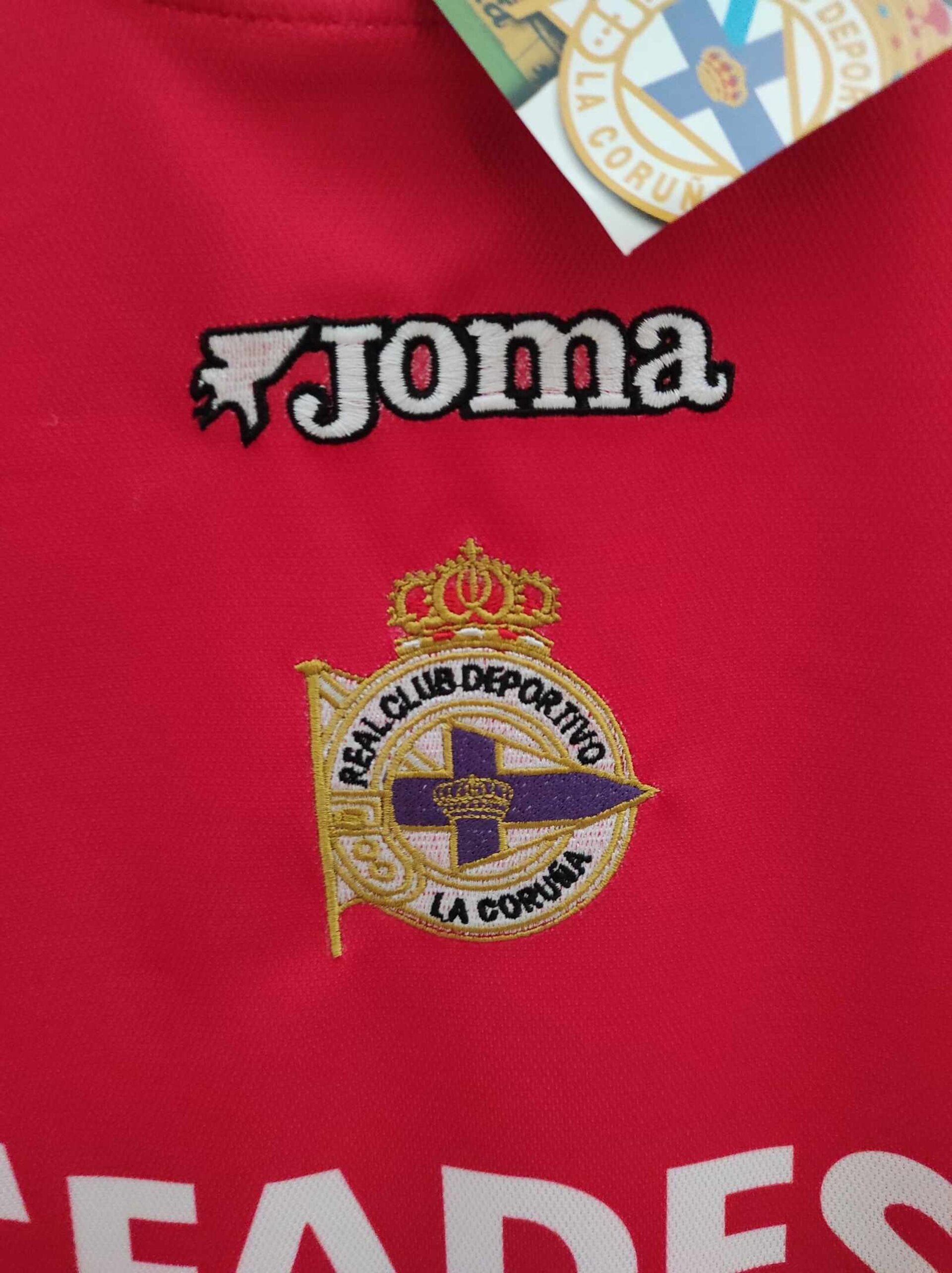 DEPORTIVO DE LA CORUÑA 2002-2003 away BNWT S - 7