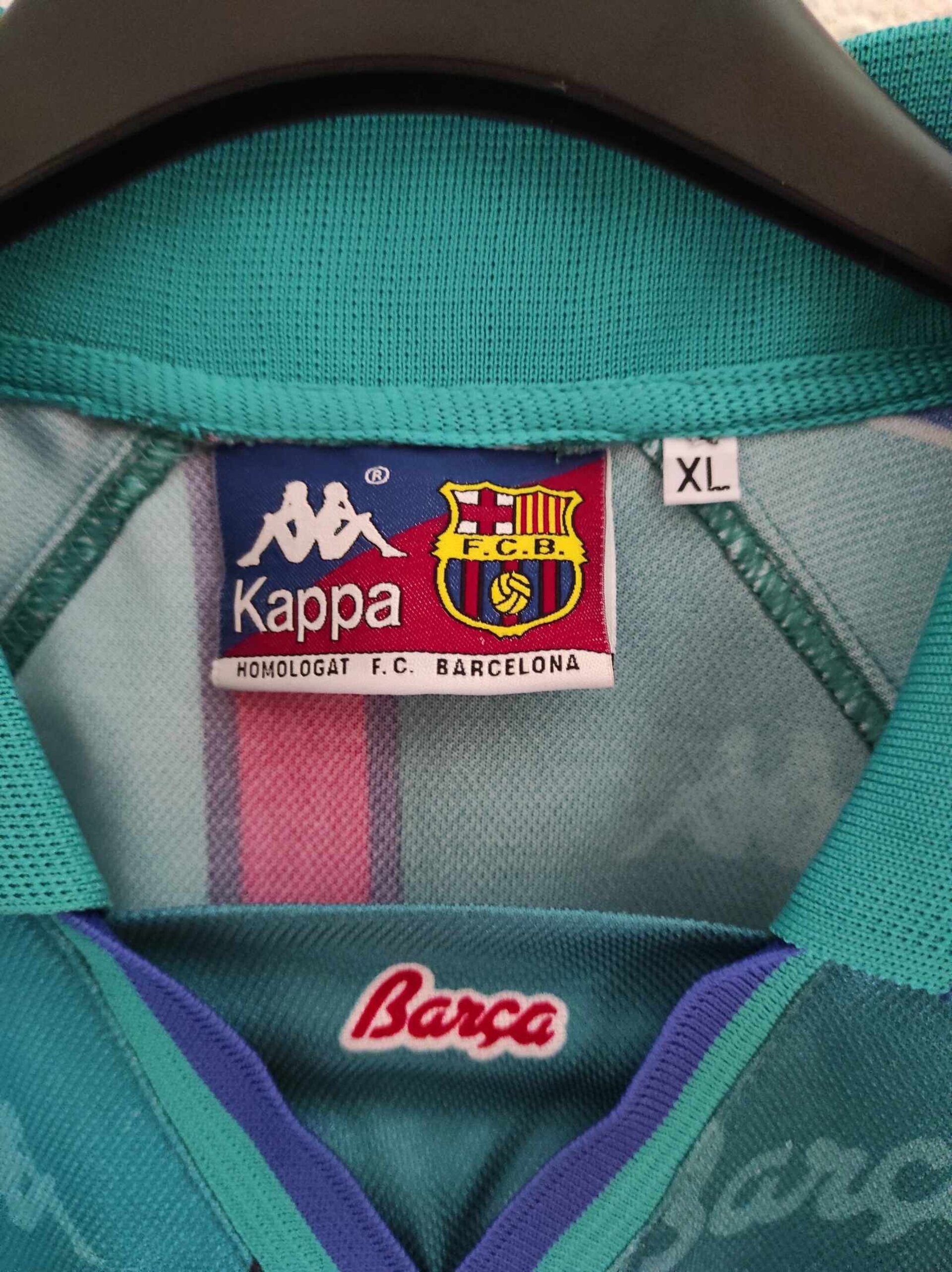 FC BARCELONA 1995-1996 away XL - 2