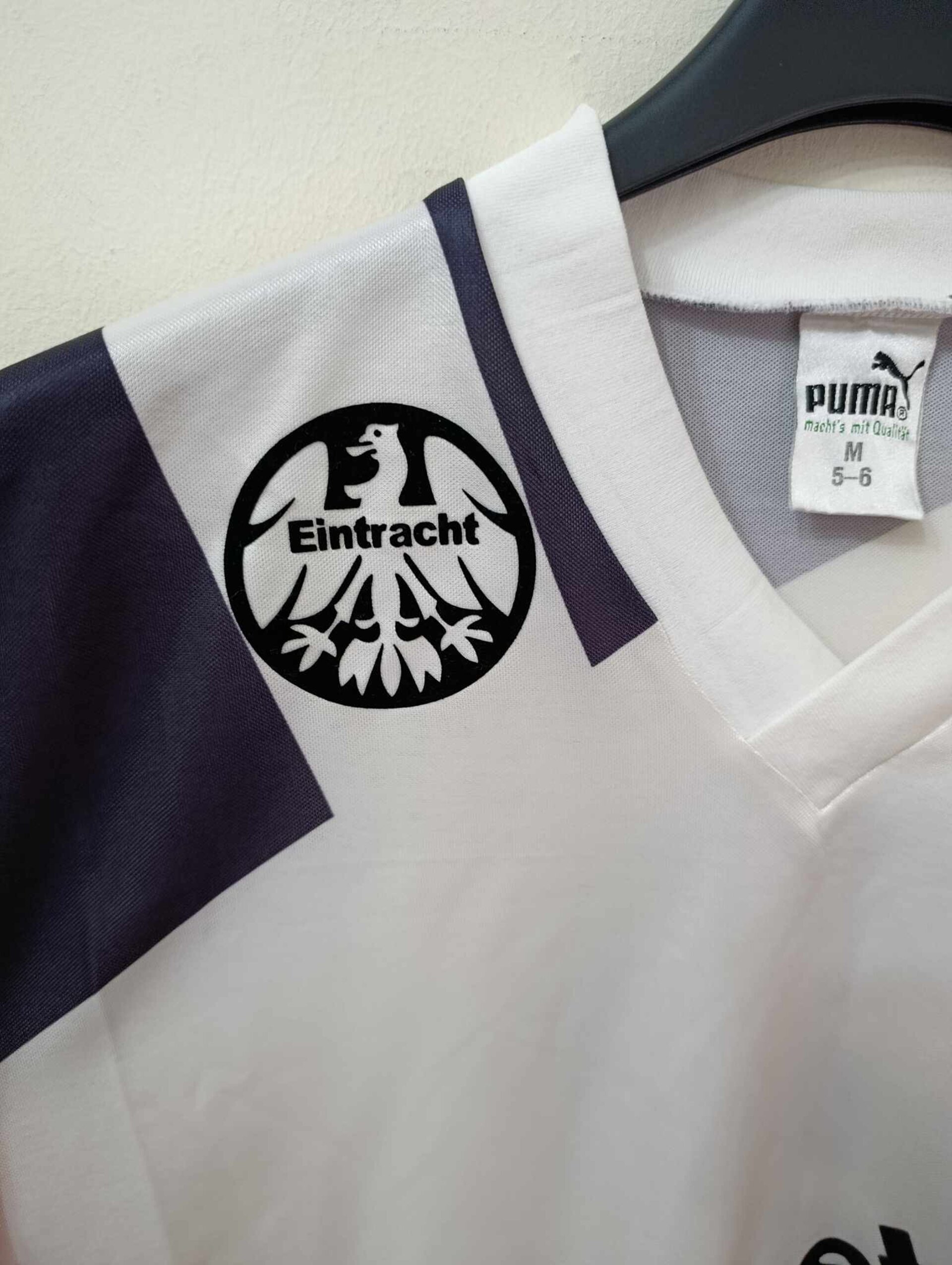 EINTRACHT FRANKFURT 1990-1991 Match Worn number 2 M - 6