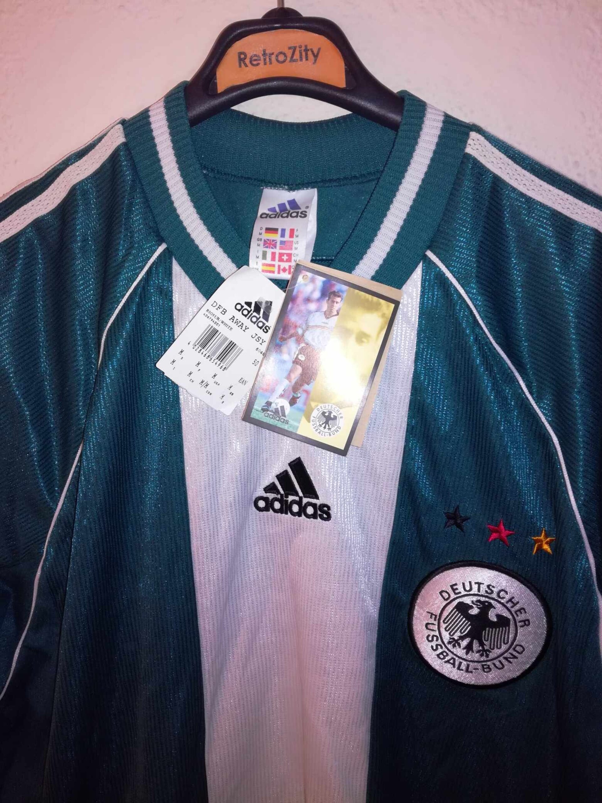 GERMANY 1998 World Cup away BNWT M - 2